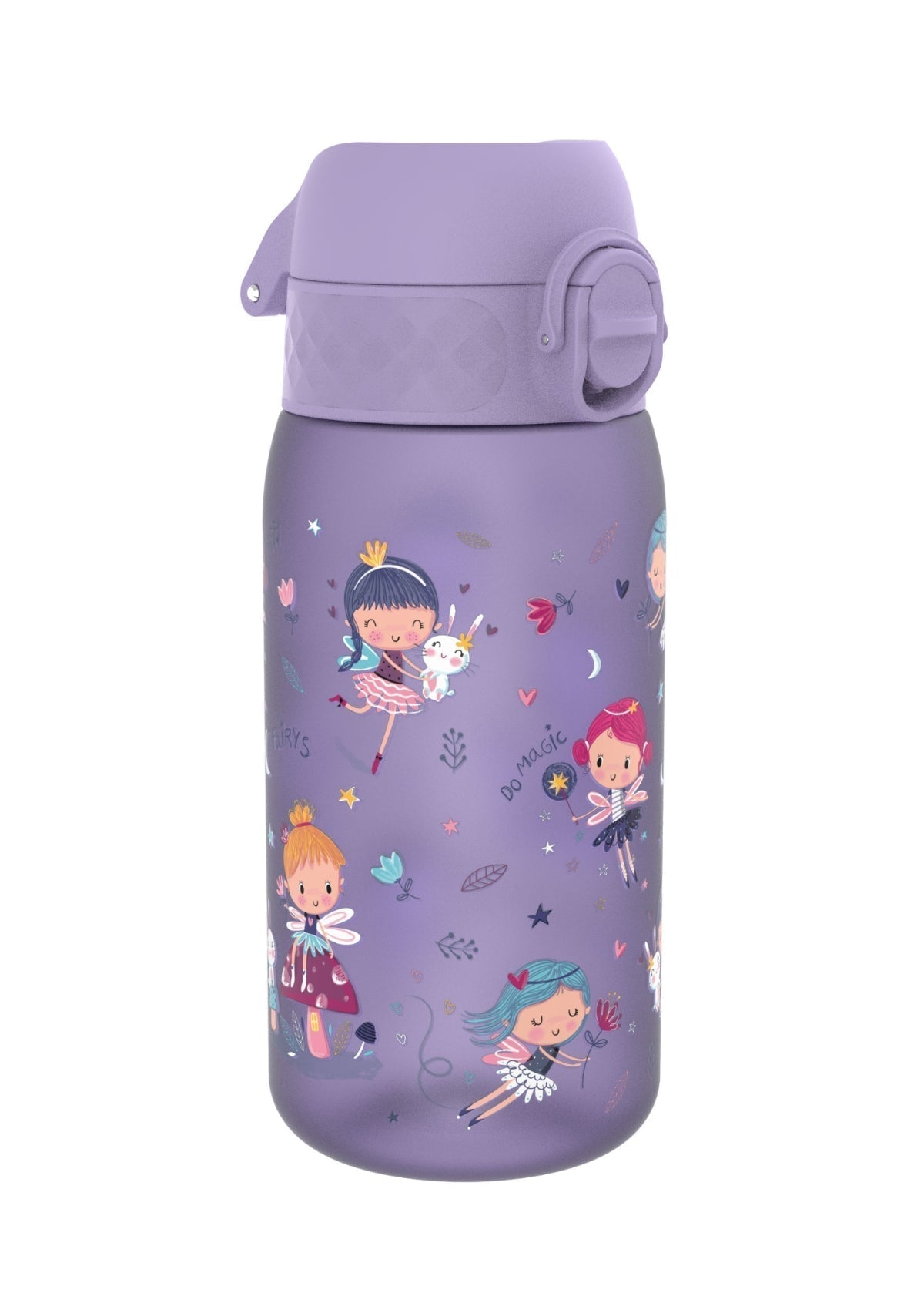 ION8 Recyclon Light Purple Fairies Water Bottle Leak Proof 350ml (12oz) BPA Free Z2