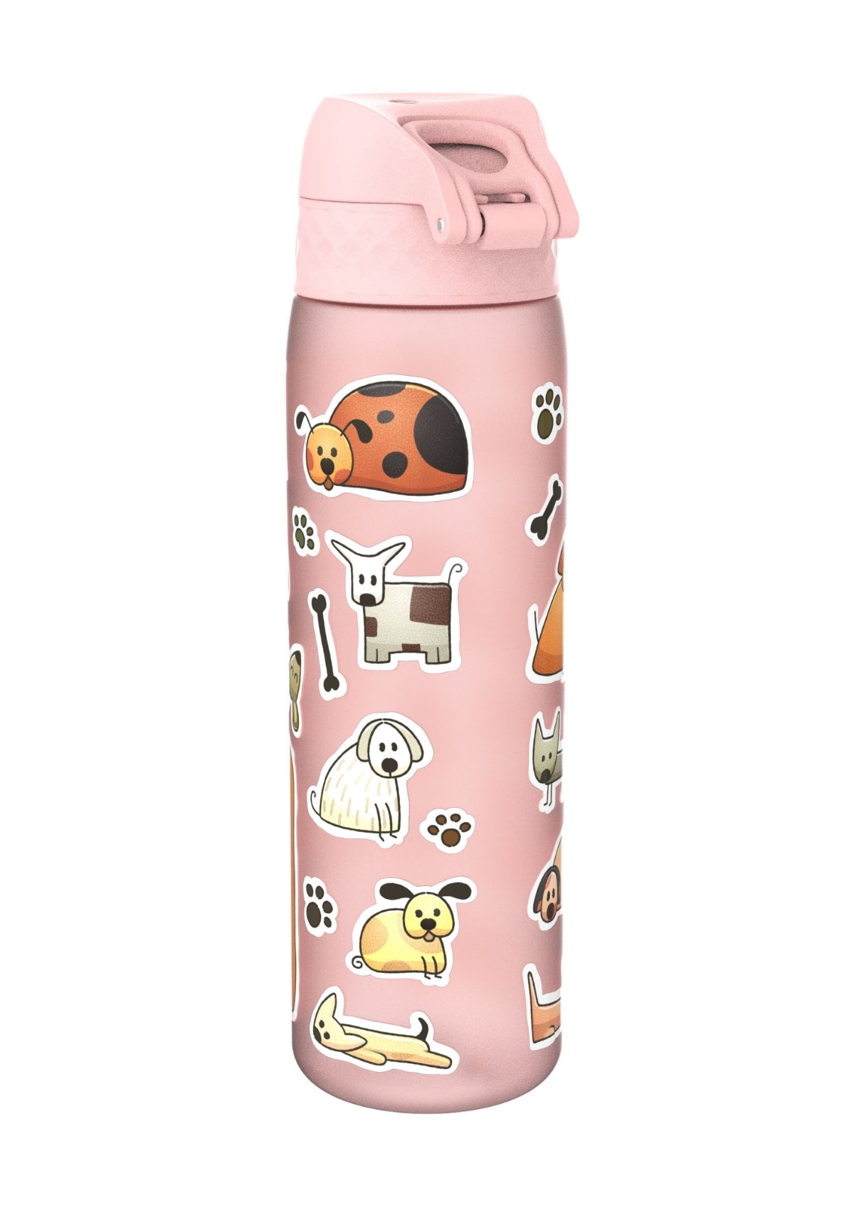 ION8 Recyclon Rose Quartz Dogs Water Bottle Leak Proof 500ml (18oz) BPA Free Z2