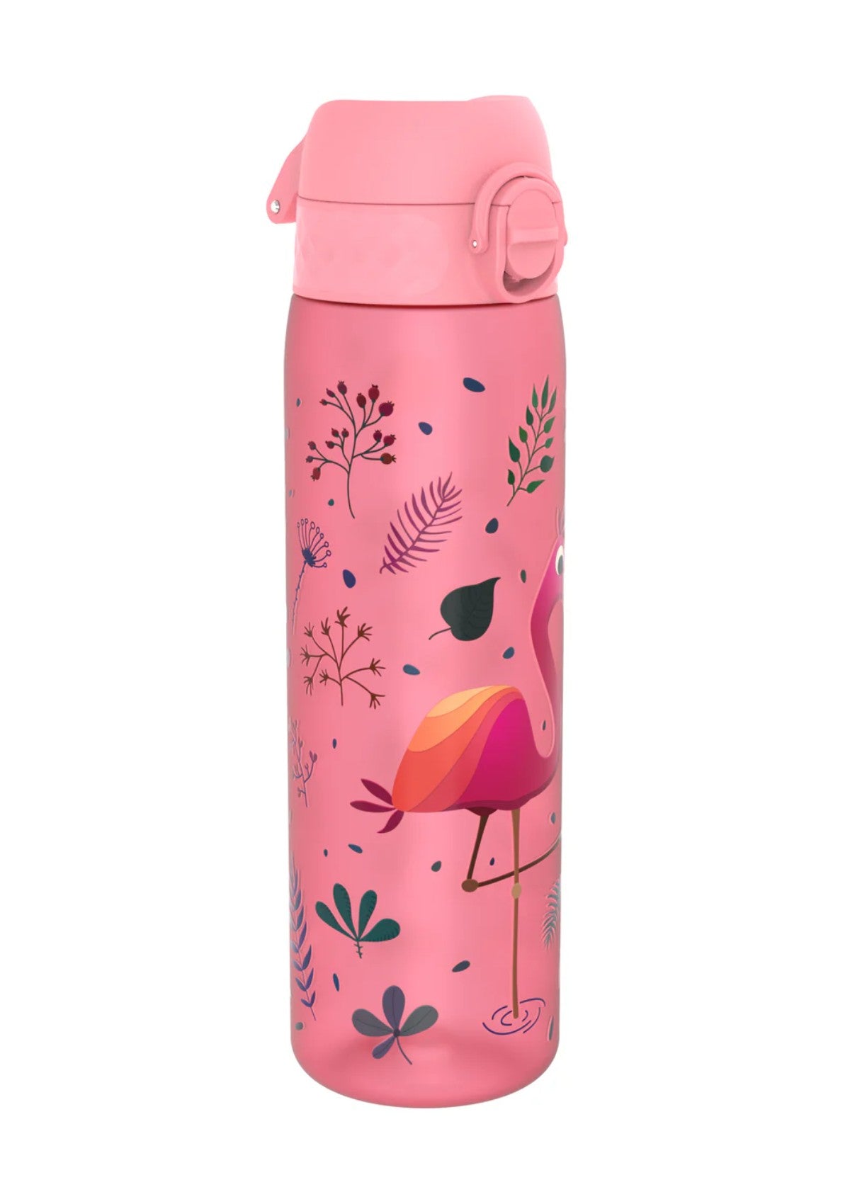 ION8 Recyclon Flamingo Water Bottle Leak Proof 500ml (18oz) BPA Free Z2