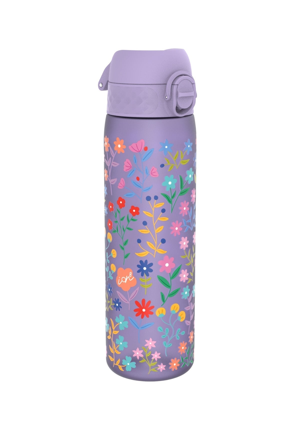 ION8 Recyclon Delicate Floral Periwinkle Water Bottle Leak Proof 500ml Z2