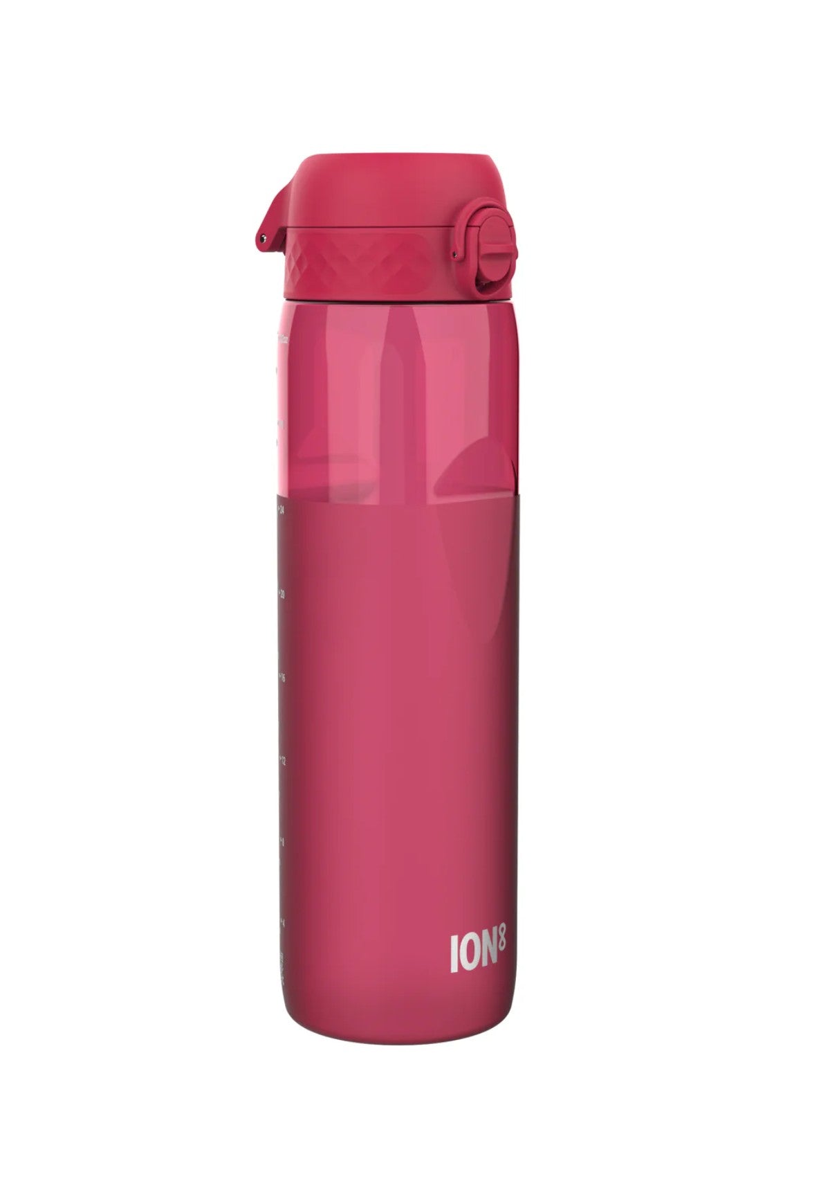 ION8 Quench Viva Magenta Water Bottle Leak Proof 1000ml (34oz) BPA Free