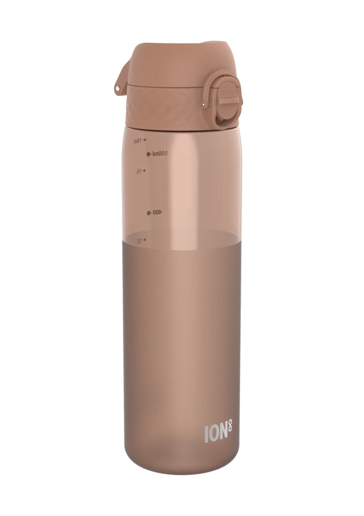 ION8 Recyclon Mocha Mousse Water Bottle Leak Proof 500ml (18oz) BPA Free XO