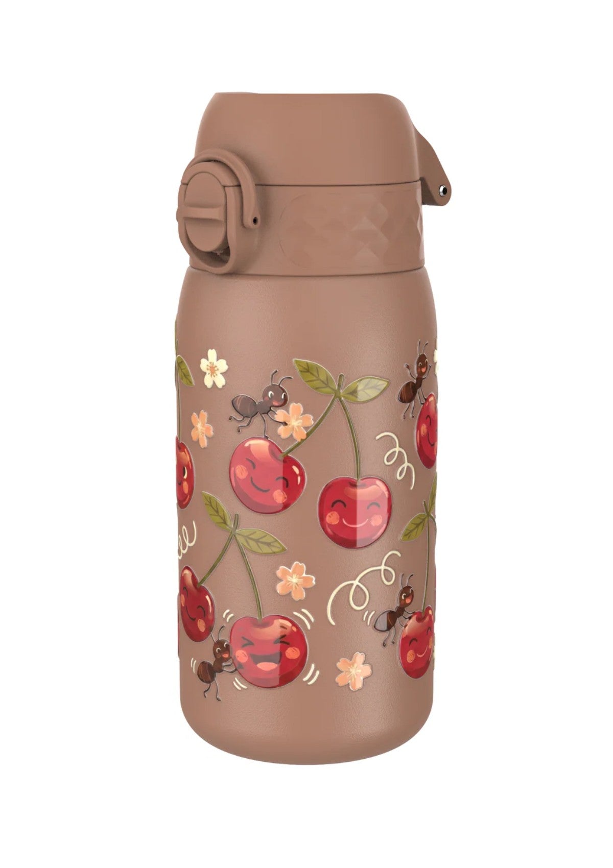 ION8 Cherries Water Bottle Leak Proof 400ml Z2