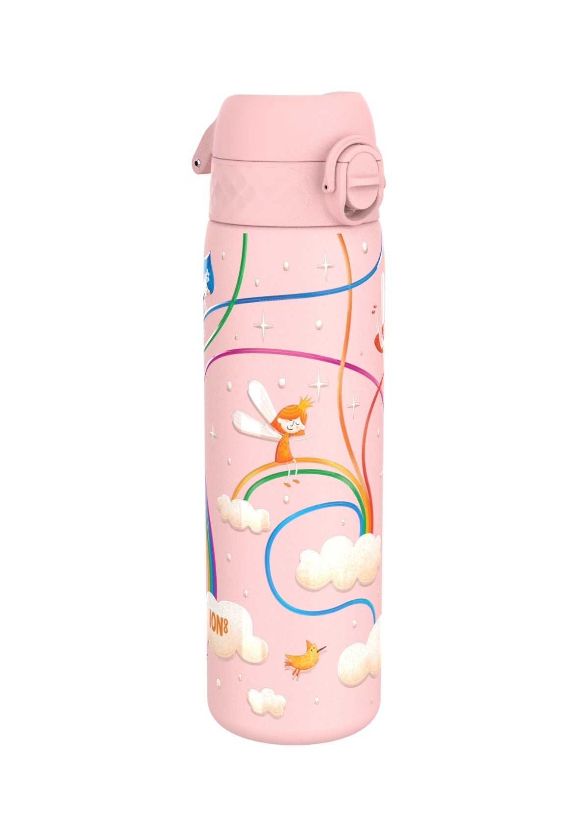 ION8 Steel Water Bottle Fairies Leak Proof 600ml ZA