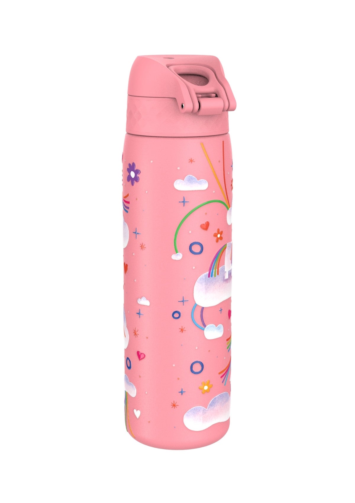 ION8 Steel Water Bottle Unicorn Rainbows Leak Proof 600ml ZA