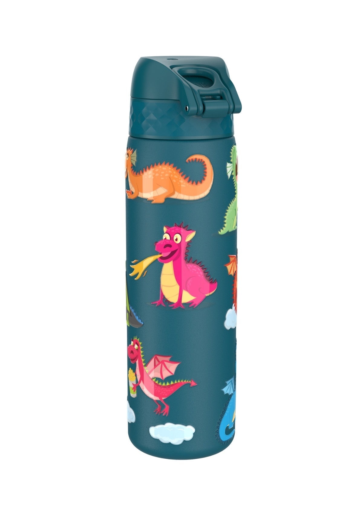 ION8 Steel Water Bottle Dragons Leak Proof 600ml ZA