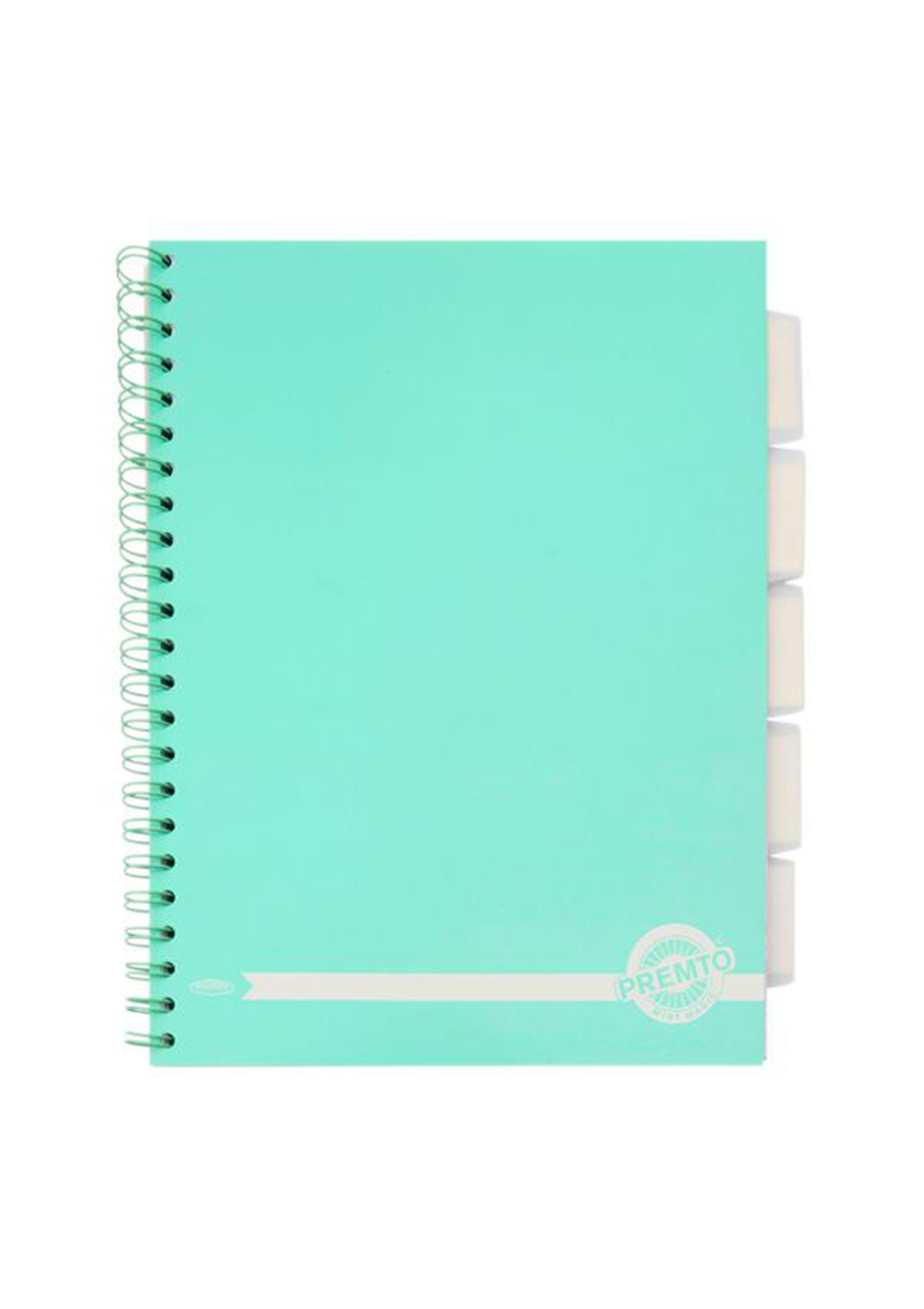 Pastel A4 200pg 5 Subject Wiro Notebook 4 Asst