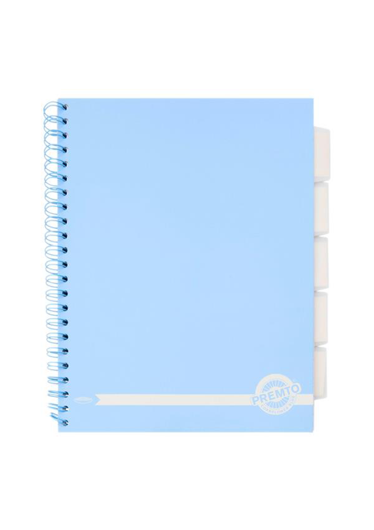 Pastel A4 200pg 5 Subject Wiro Notebook 4 Asst