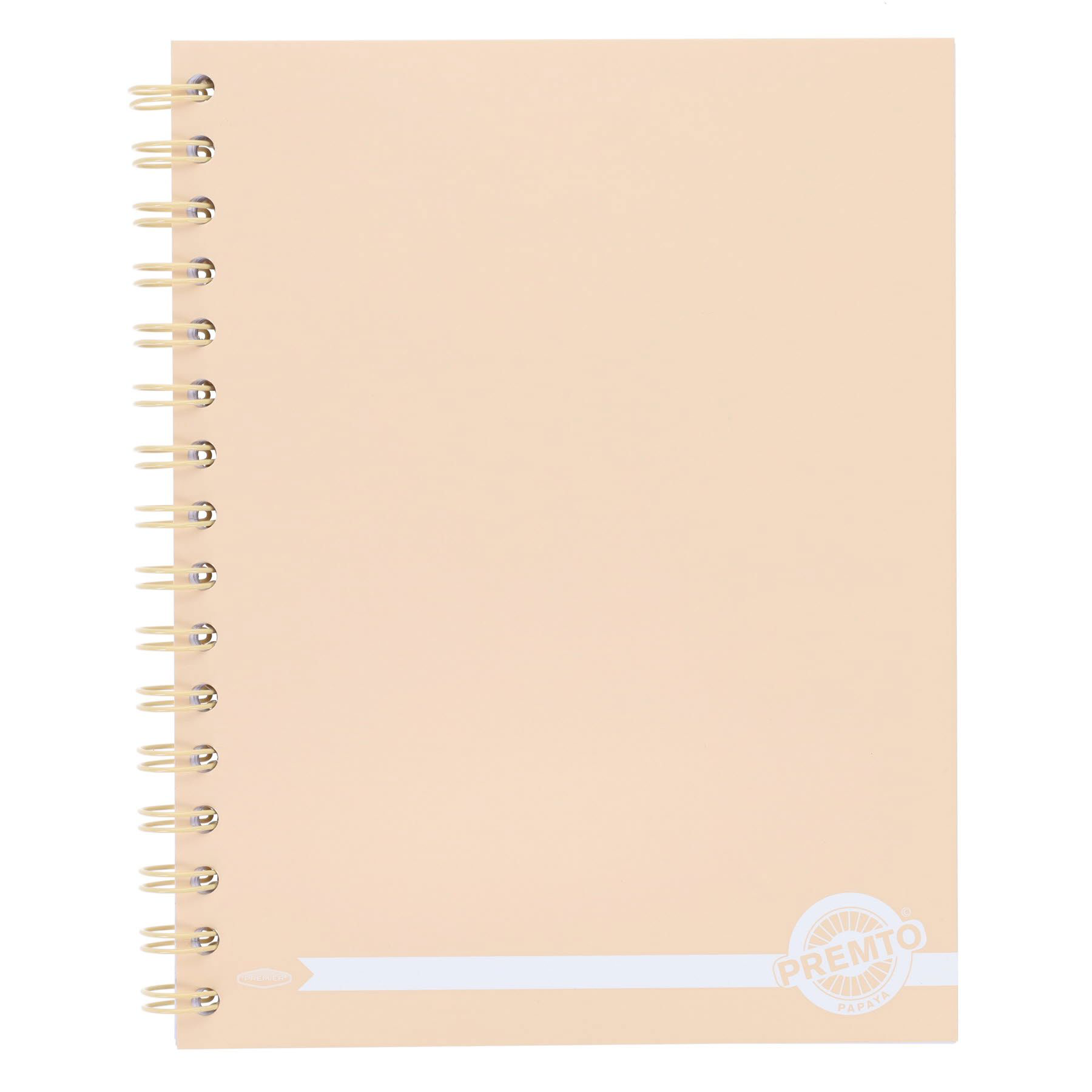 Pastel A5 200pg Wiro Notebook 5 Asst