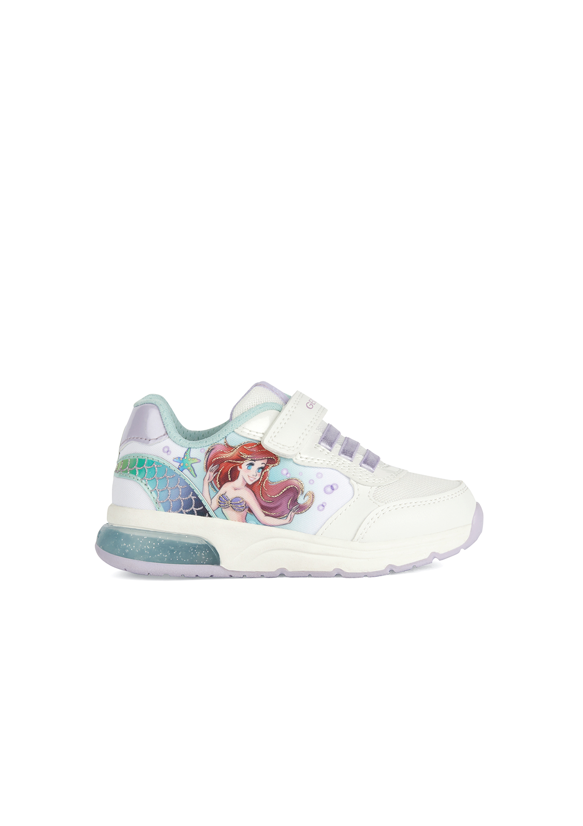 Geox Girls Trainers SPACECLUB White Watersea