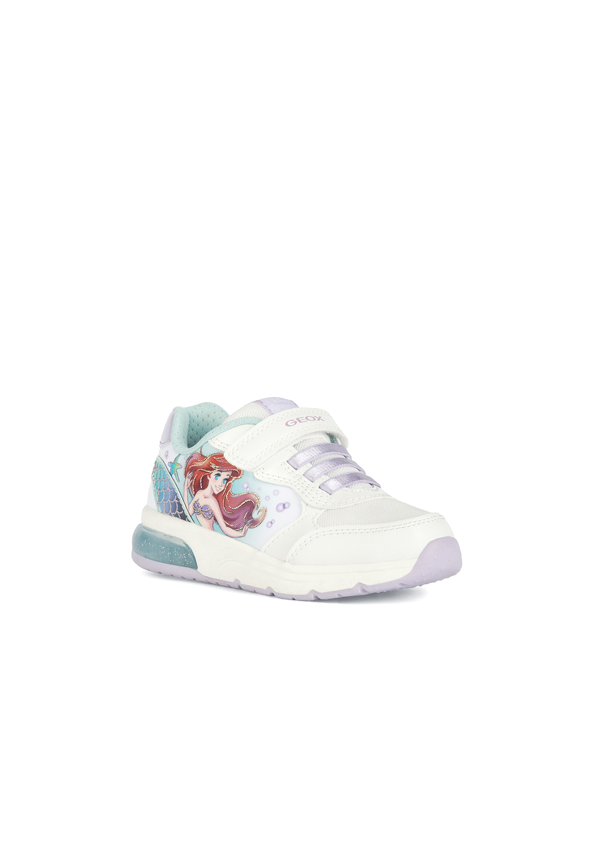 Geox Girls Trainers SPACECLUB White Watersea