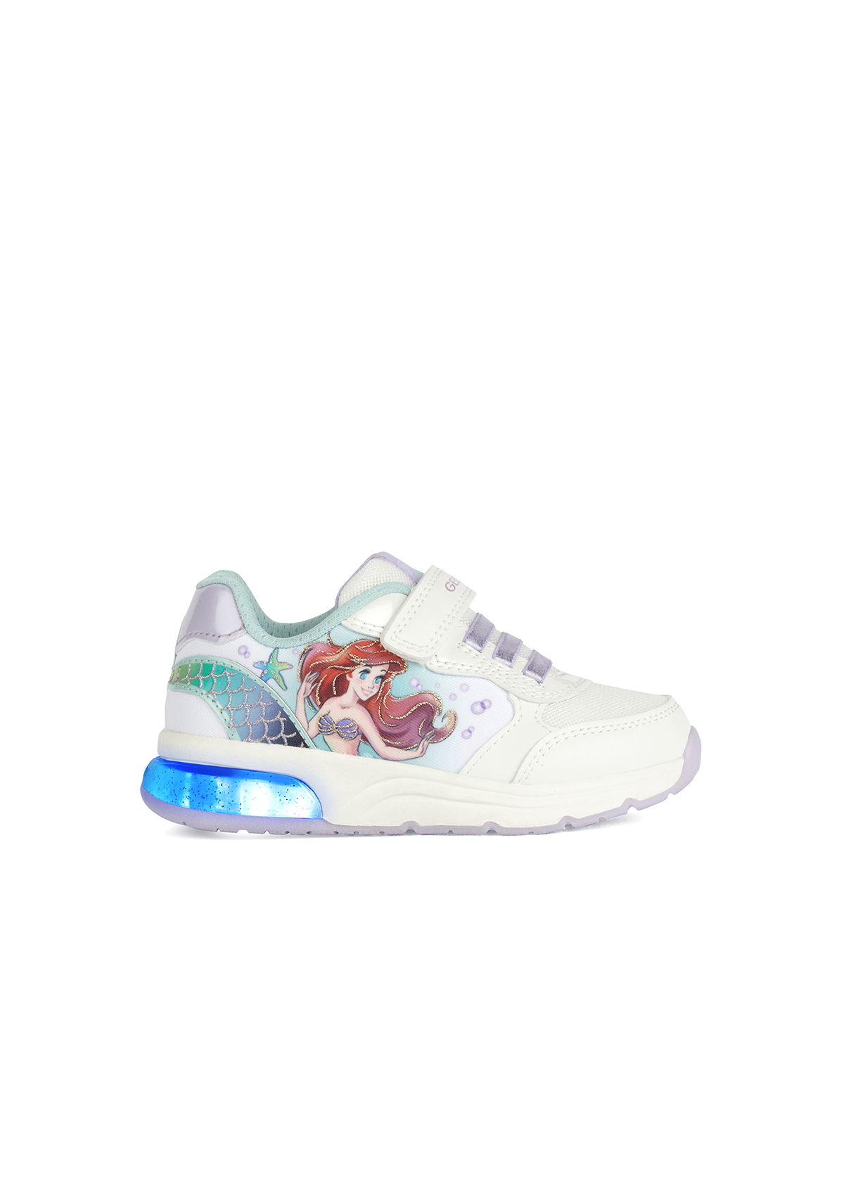 Geox Girls Trainers SPACECLUB White Watersea