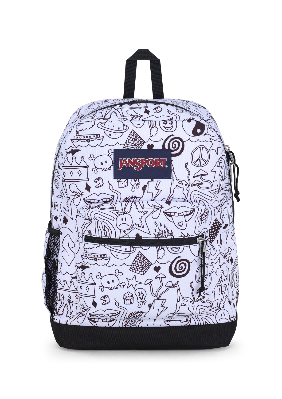 JanSport Backpacks Cross Town Broken Broadcast