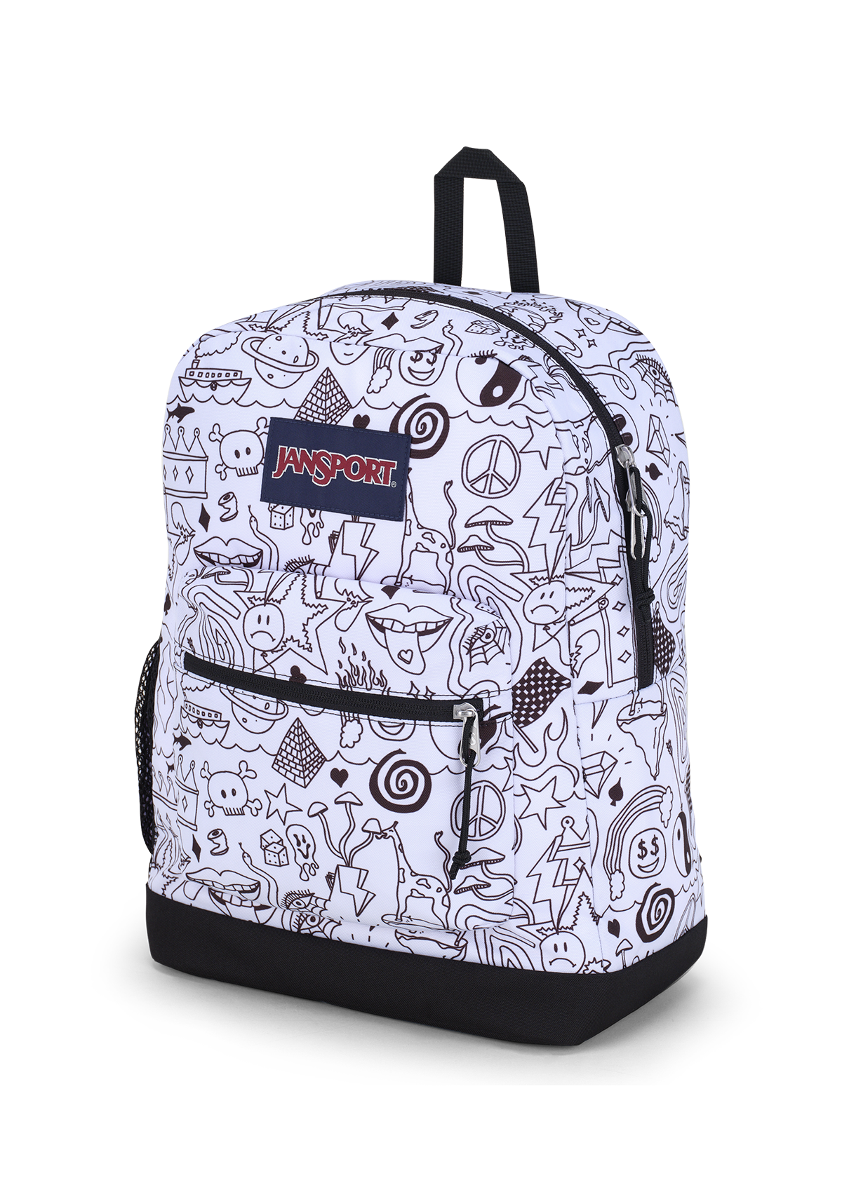 JanSport Backpacks Cross Town Broken Broadcast