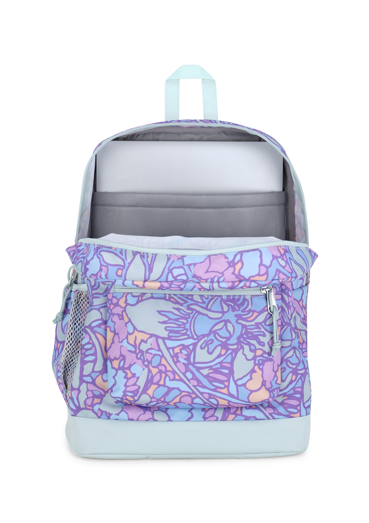 JanSport Backpacks Cross Town Fluid Floral Pastel