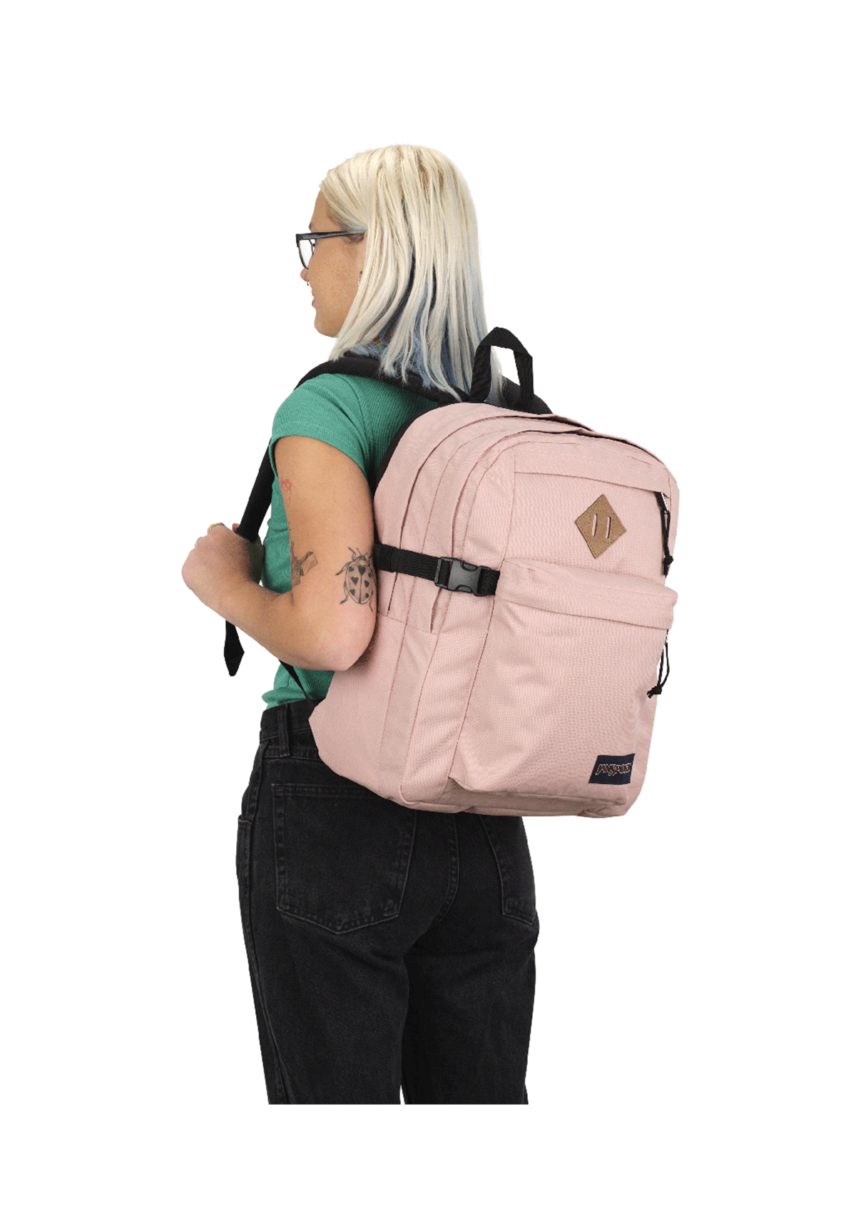 JanSport Backpack Main Campus Misty Rose