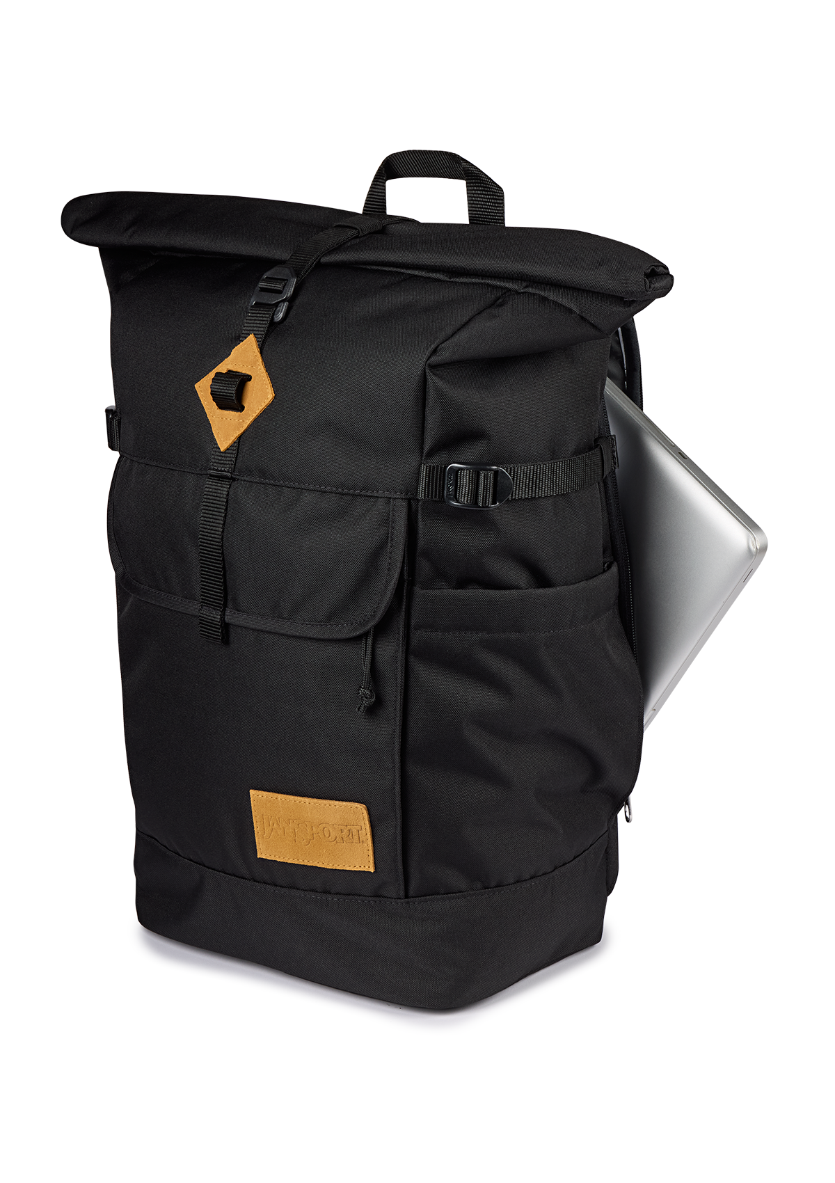 JanSport Backpack Hatchet Rolltop Black