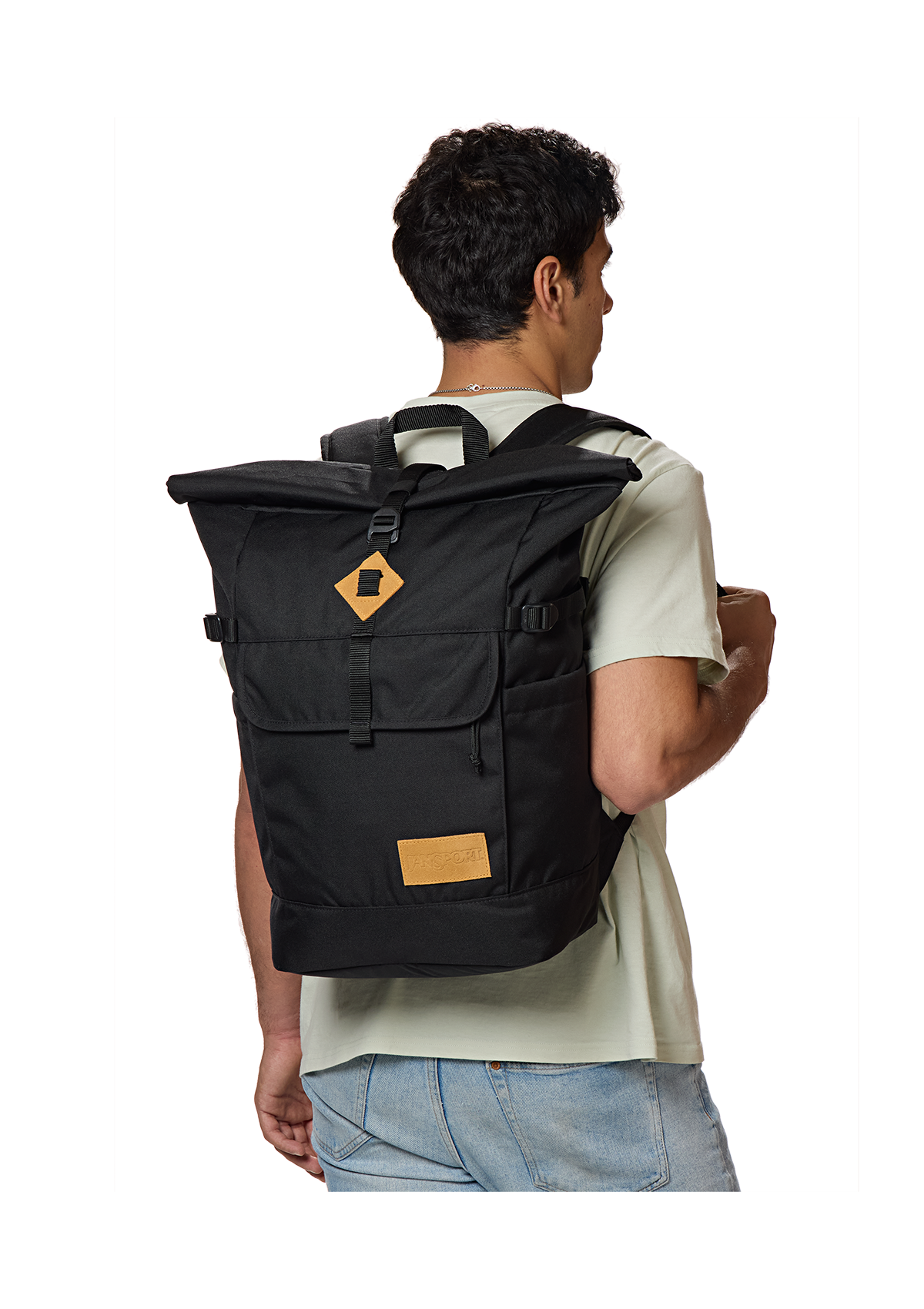 JanSport Backpack Hatchet Rolltop Black