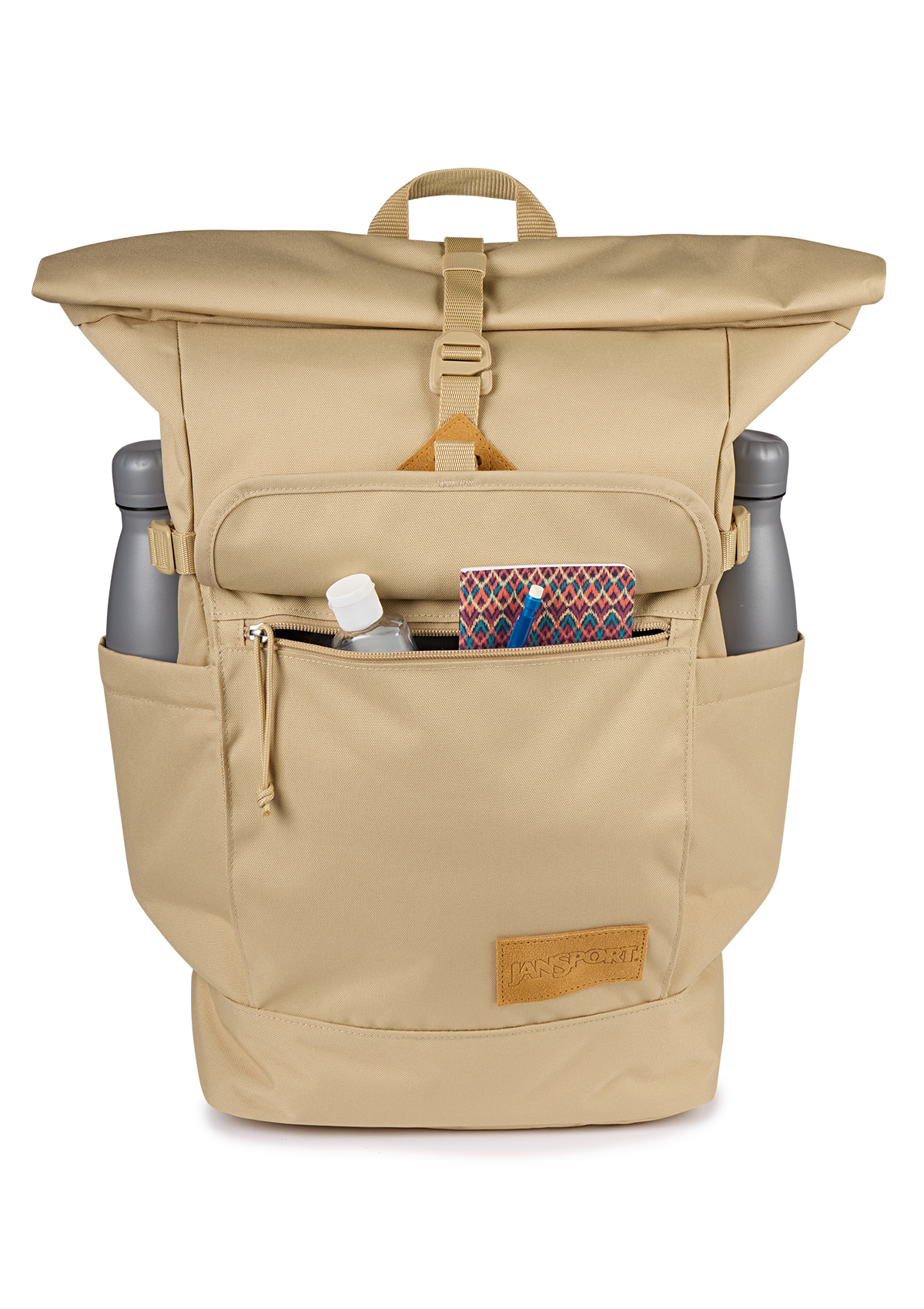 JanSport Backpack Hatchet Rolltop Travertine