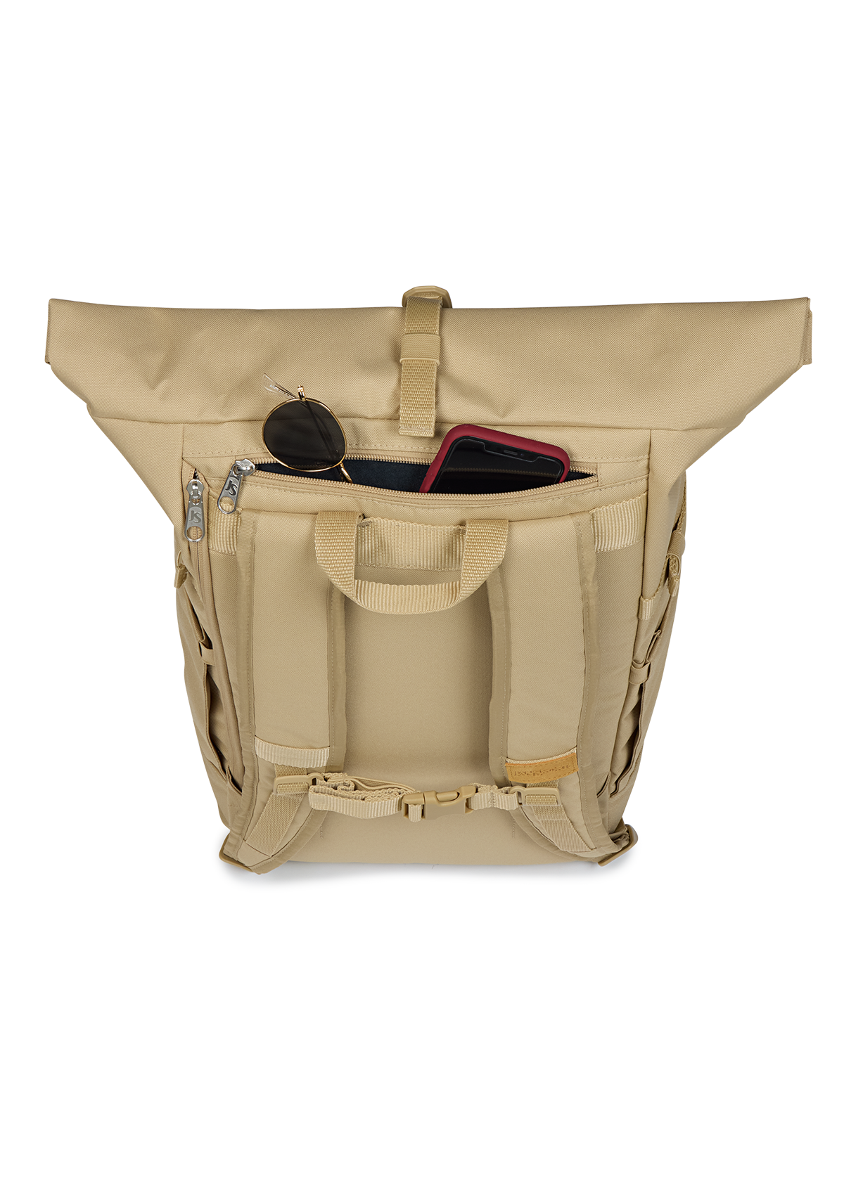 JanSport Backpack Hatchet Rolltop Travertine