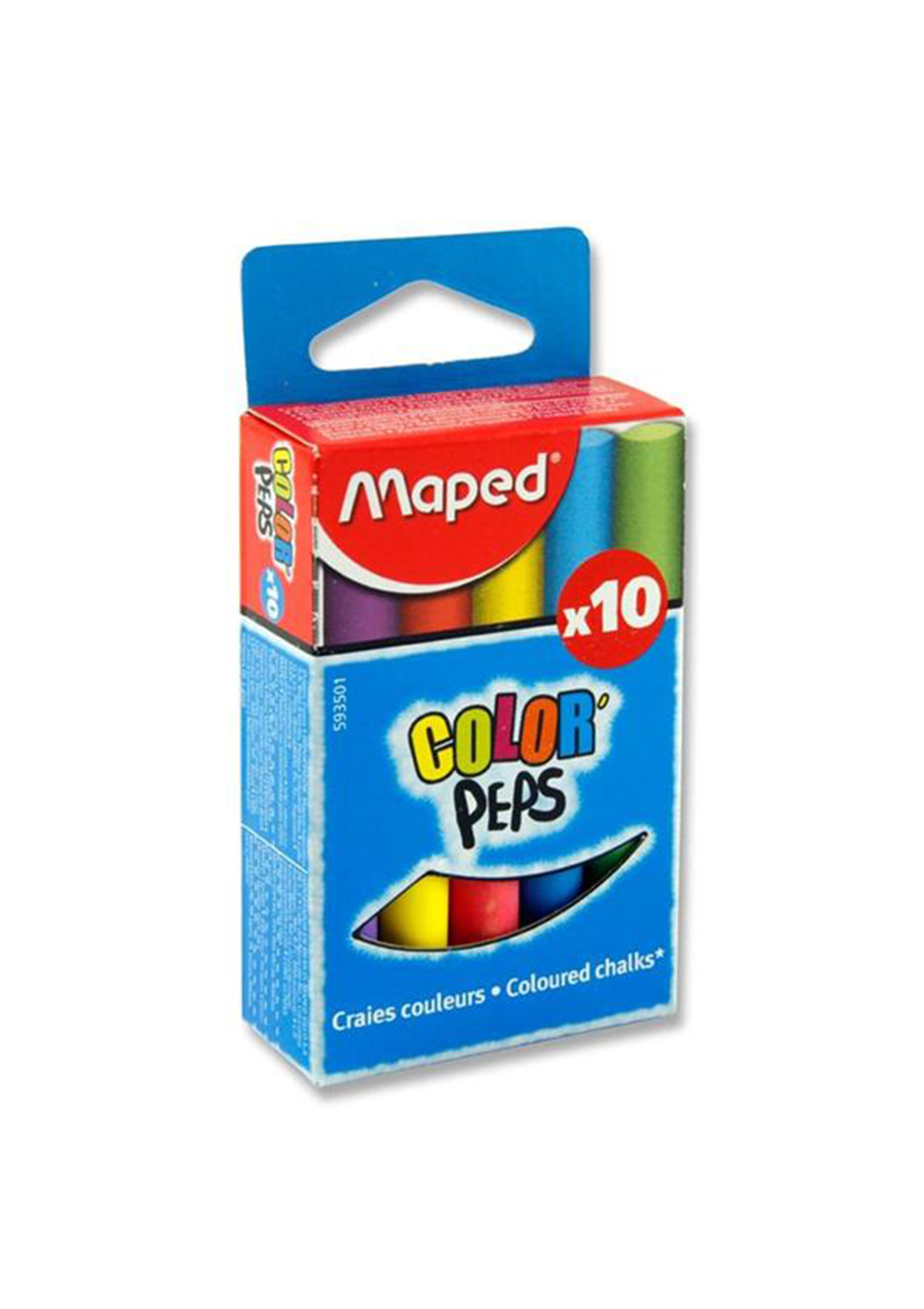 Box 10 Chalk - Color'peps