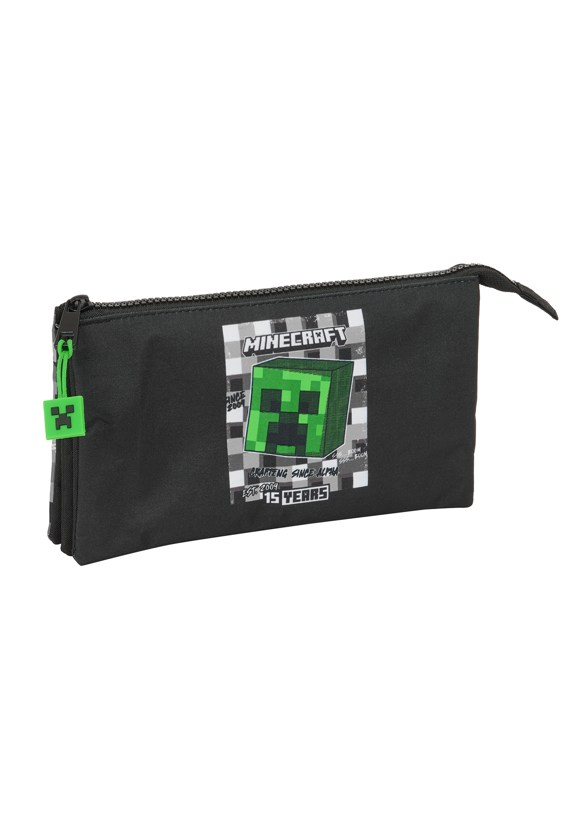 Minecraft Triple Pencil Case