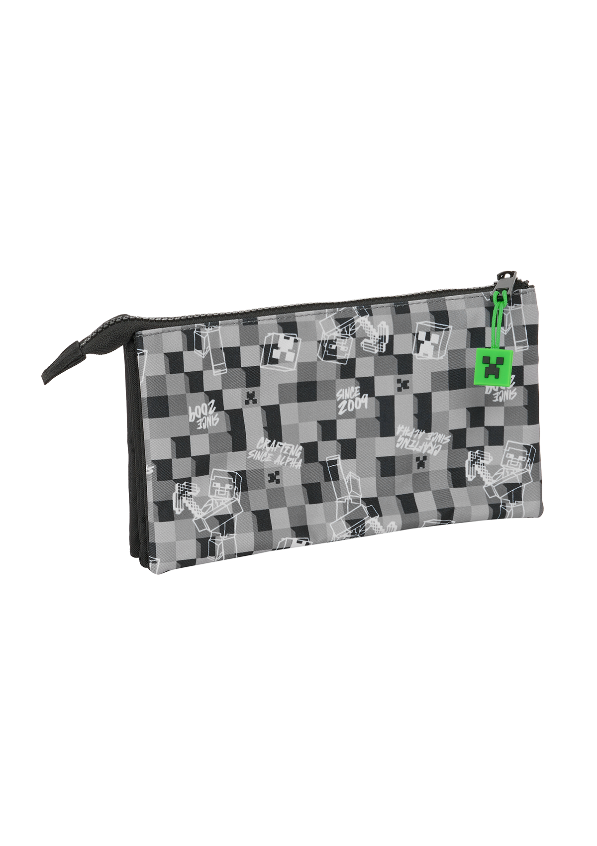 Minecraft Triple Pencil Case