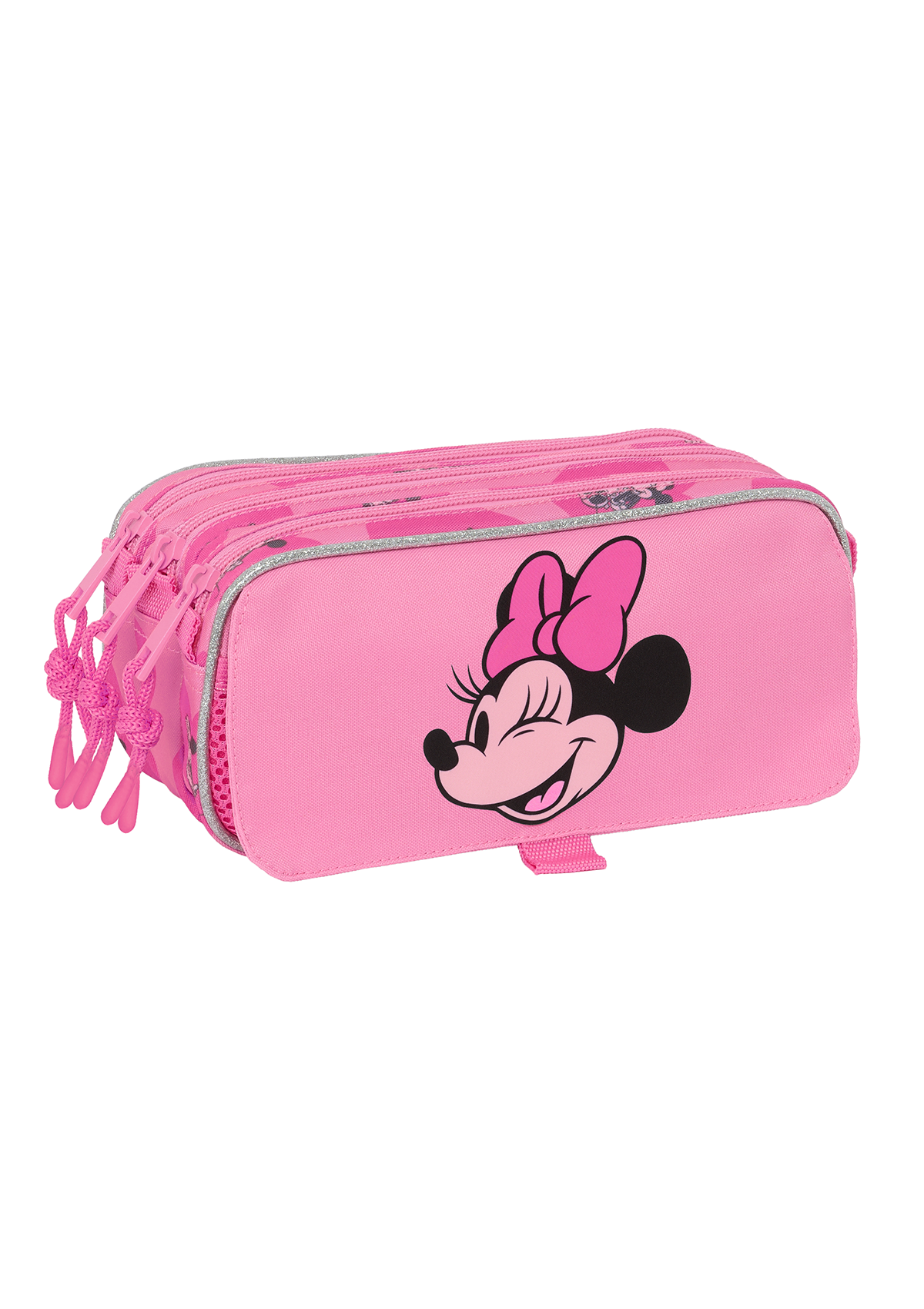 Minnie Mouse Large Triple Pencil Case Loving