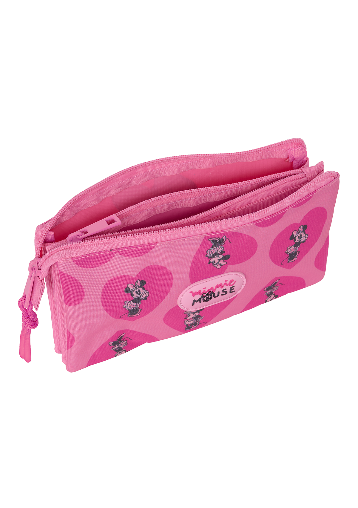 Minnie Mouse Loving Triple Pencil Case