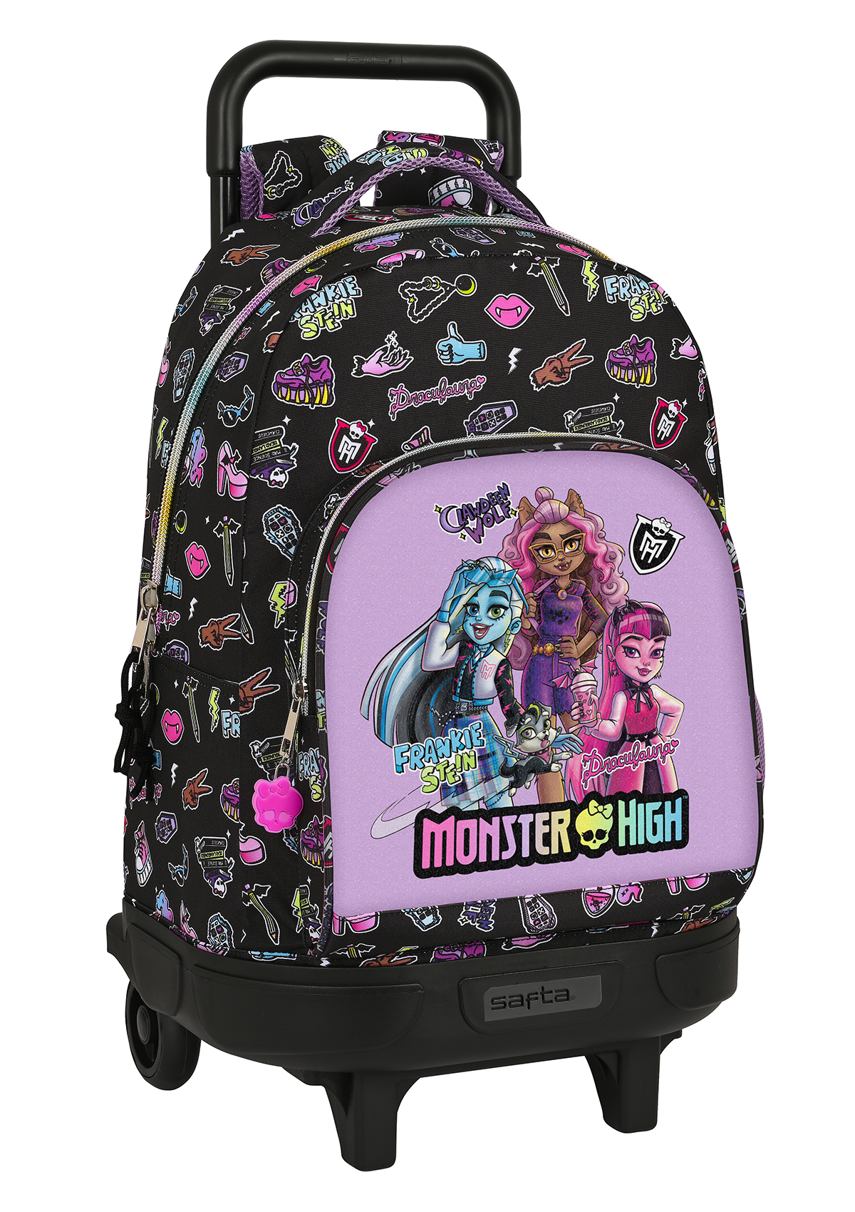 Monster High Creep Large Backpack Wheeled