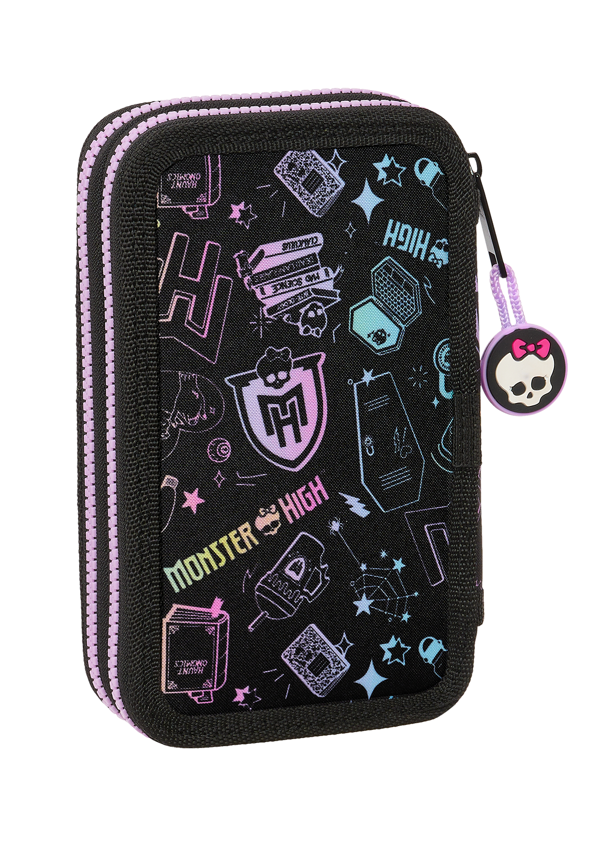 Monster High Fantastic 28pc Small Double Pencil Case