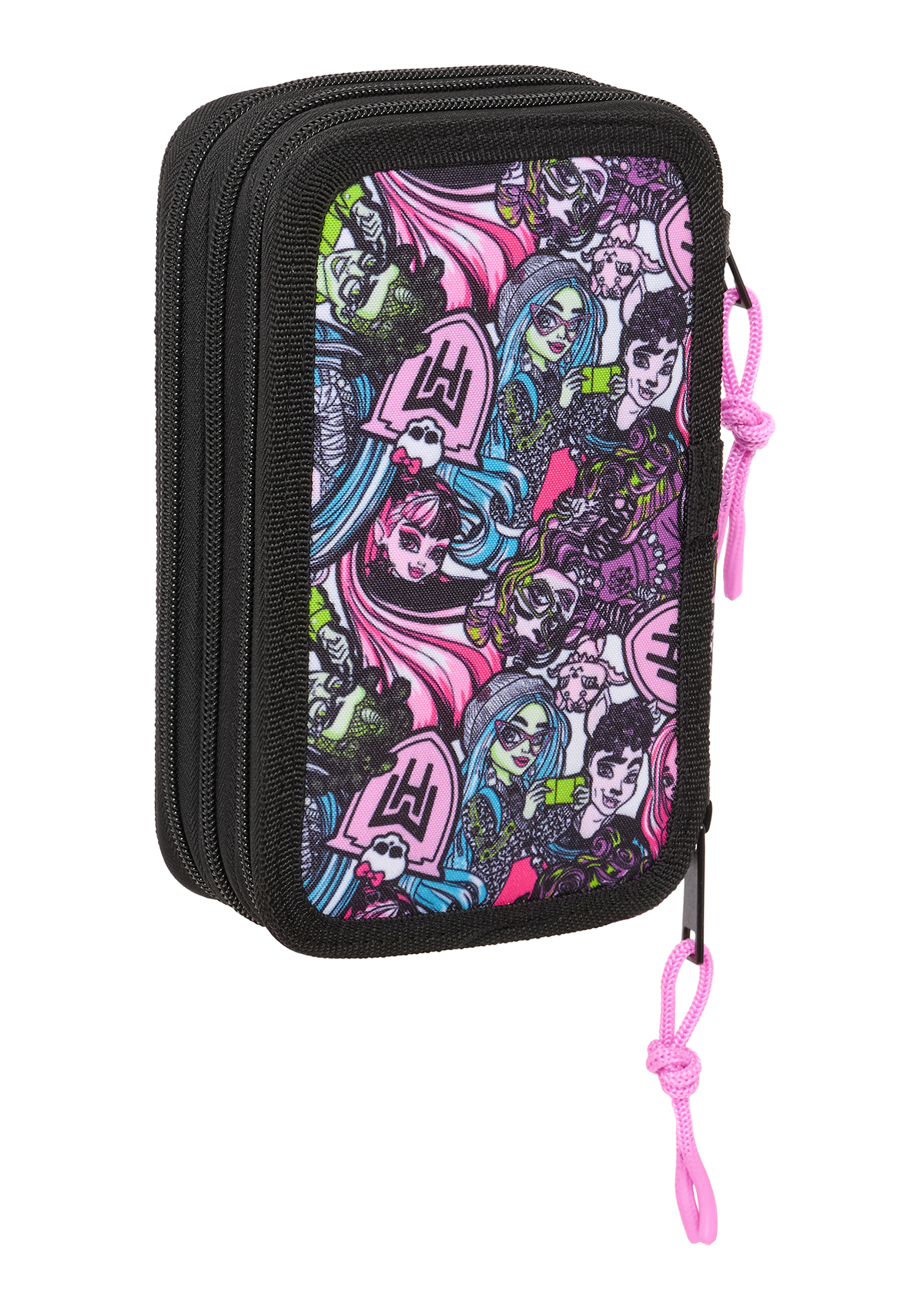 Monster High Drama Triple 37 pc Pencil Case