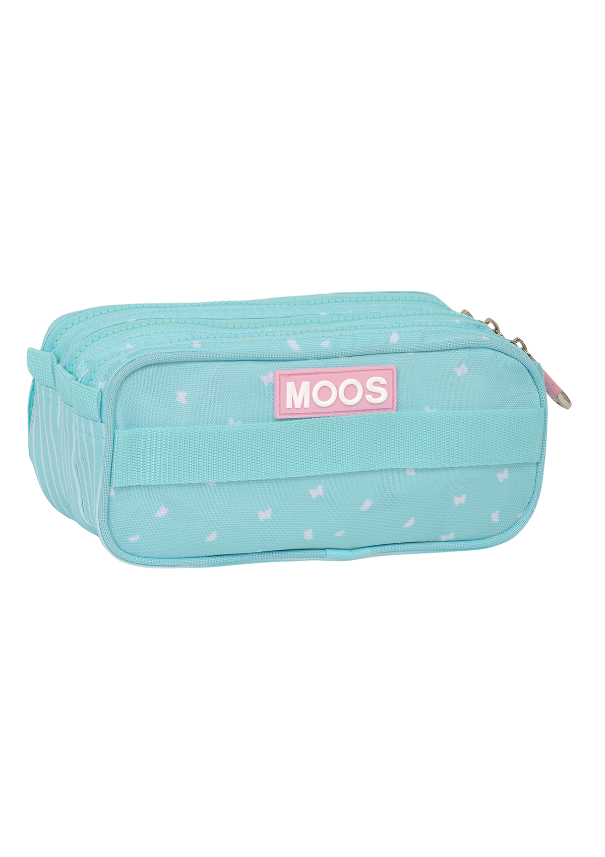 Moos Butterfly Large Triple Pencil Case