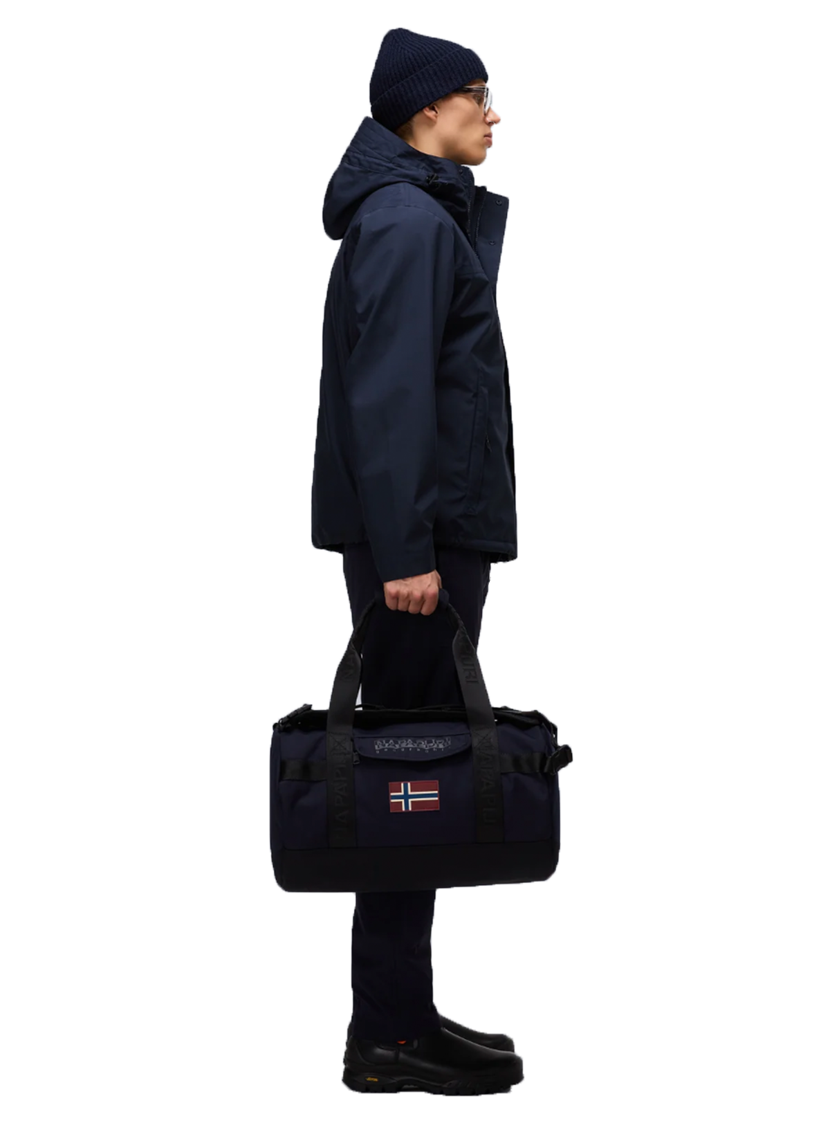 Napapijri Bering Travel Small Duffle Bag – 24.5L Blu Marine