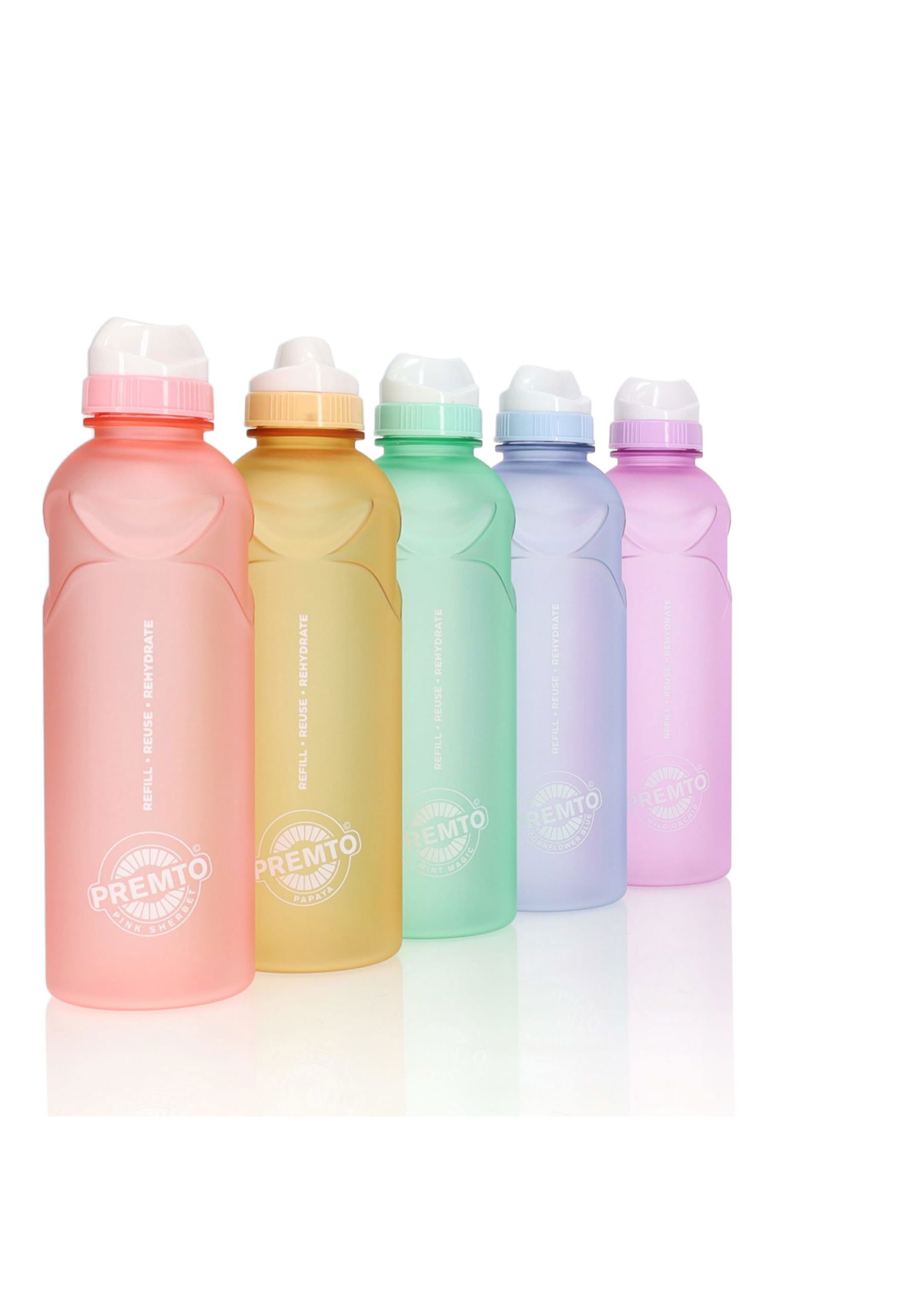 Pastel 500ml Stealth Soft Touch Bottle Cdu - 5 Asst