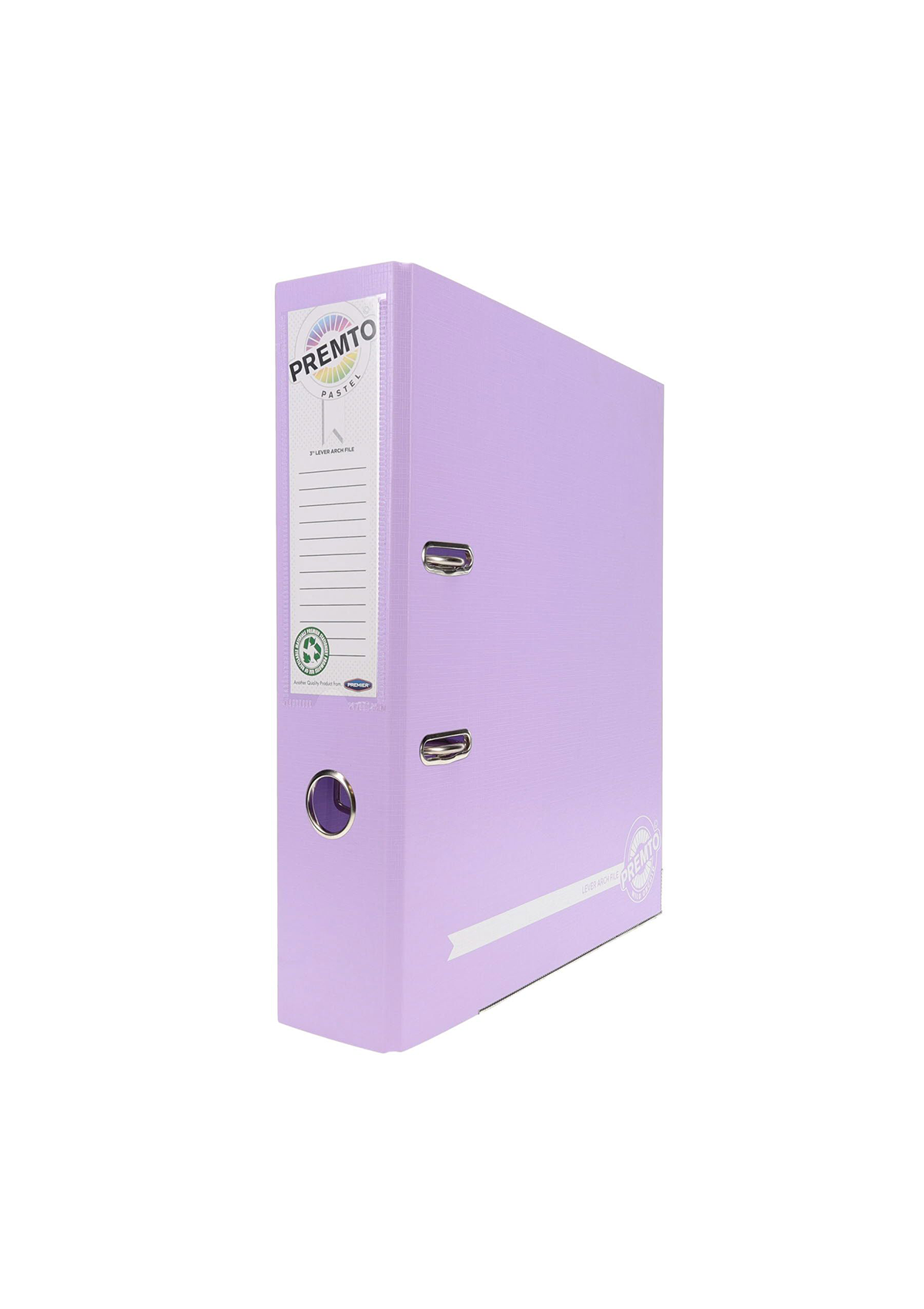 Pastel A4 Pp Lever Arch File - 5 Asst