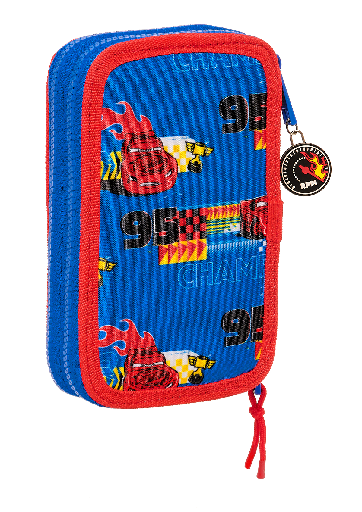 Cars Race Ready 28pc Small Double Pencil Case