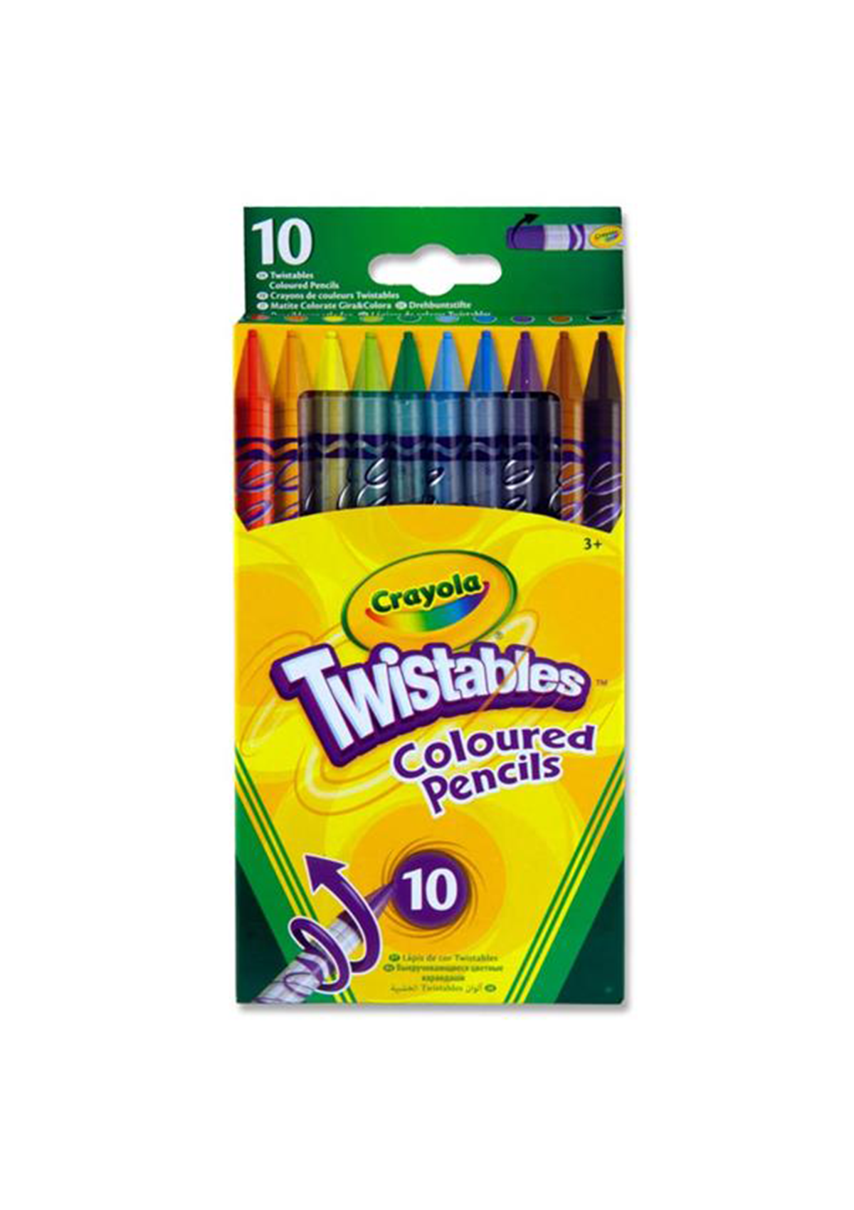 Pkt.10 Twistables Colour Pencils