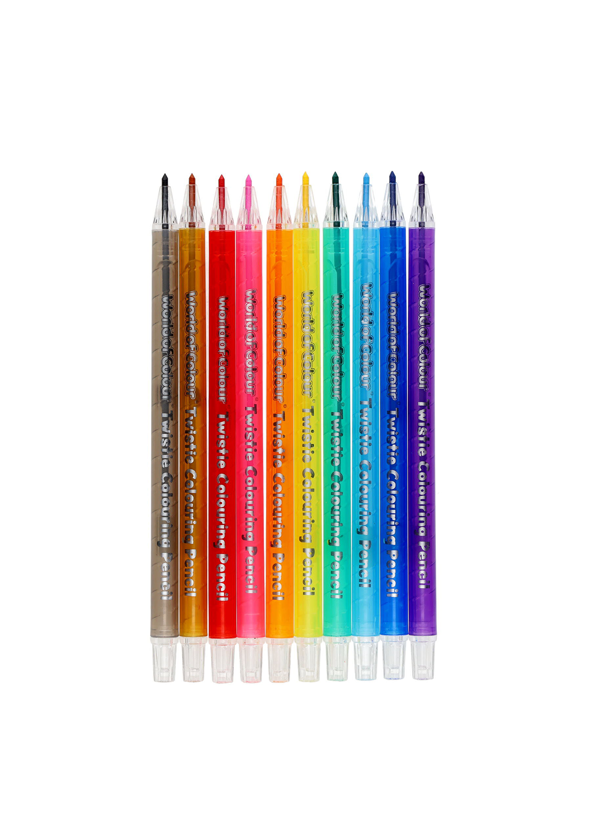Pkt.10 Twisties Colouring Pencils