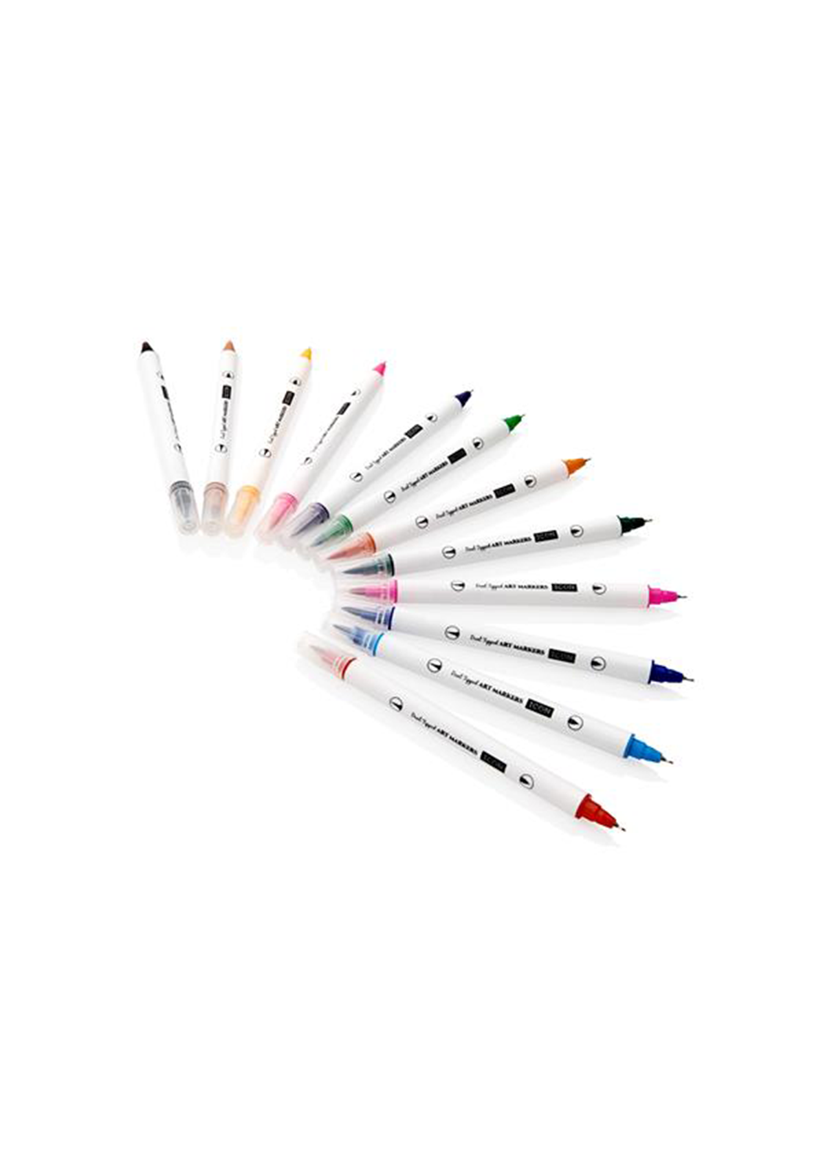Pkt.12 Dual Tipped Art Markers