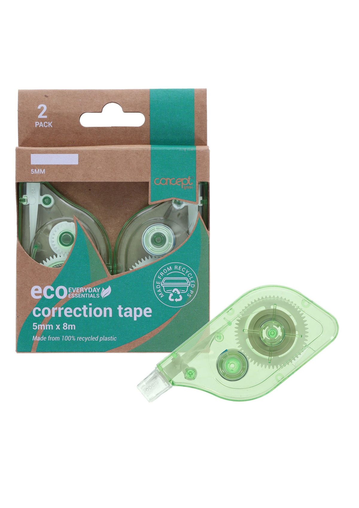 Pkt.2 Correction Tape 5mmx8m