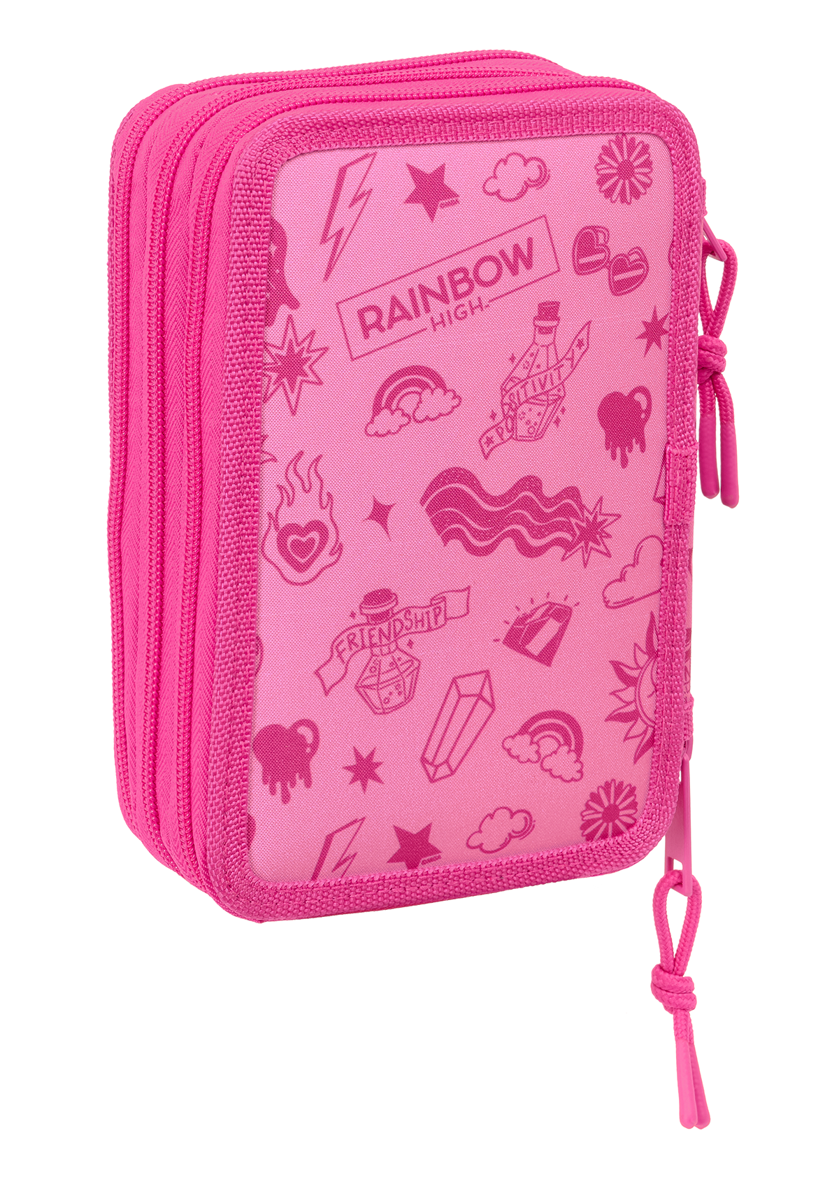 Rainbow High Shine Triple 37 pc Pencil Case