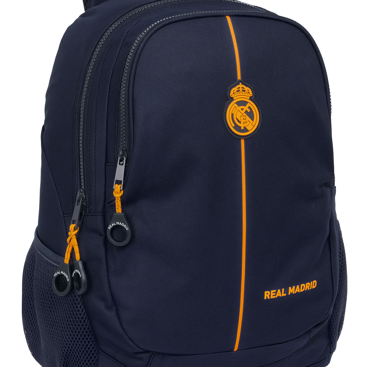 Safta Real Madrid 3. Team 24/25, grote rugzak met wielen, compact Safta Real Madrid 3. Team 24/25, grote rugzak met wielen, compact