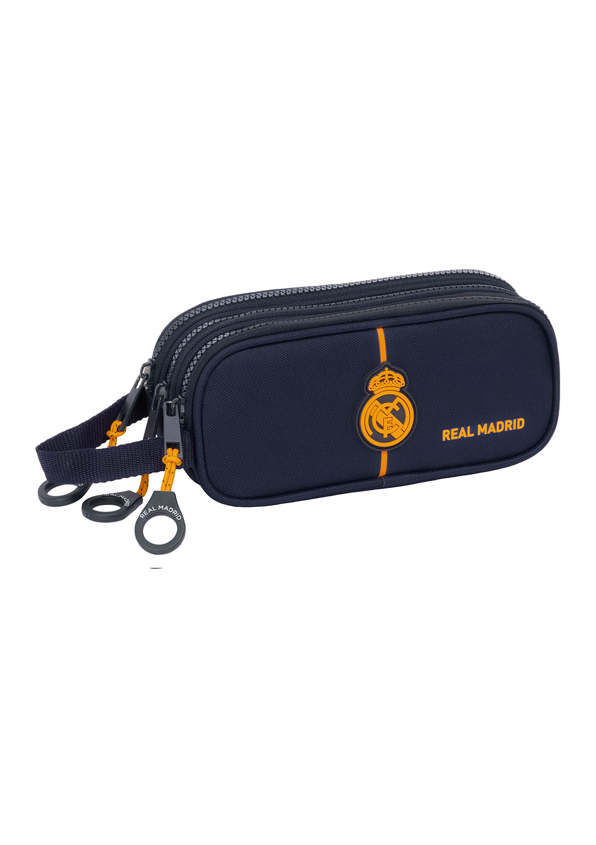 FC Real Madrid 2ª EQUIP. 24/25 Large Triple Pencil Case