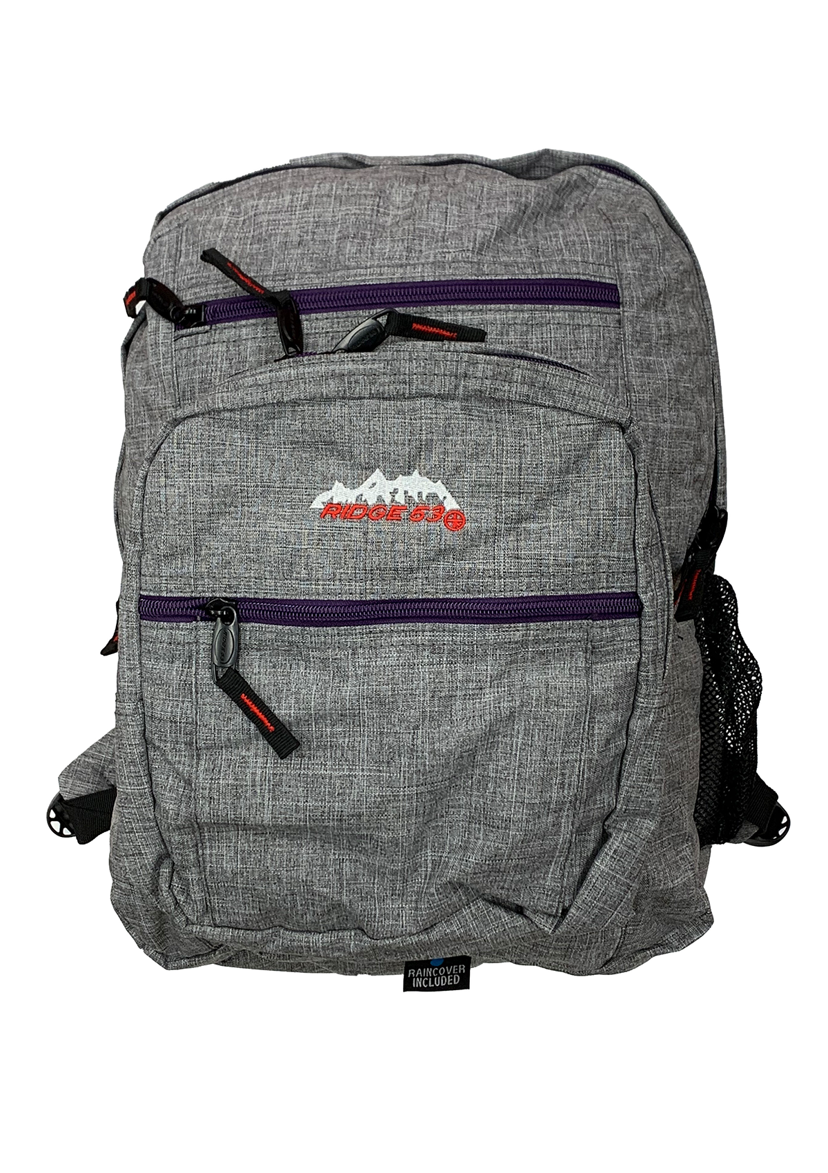 Ridge53 Backpack College Grey-Purple