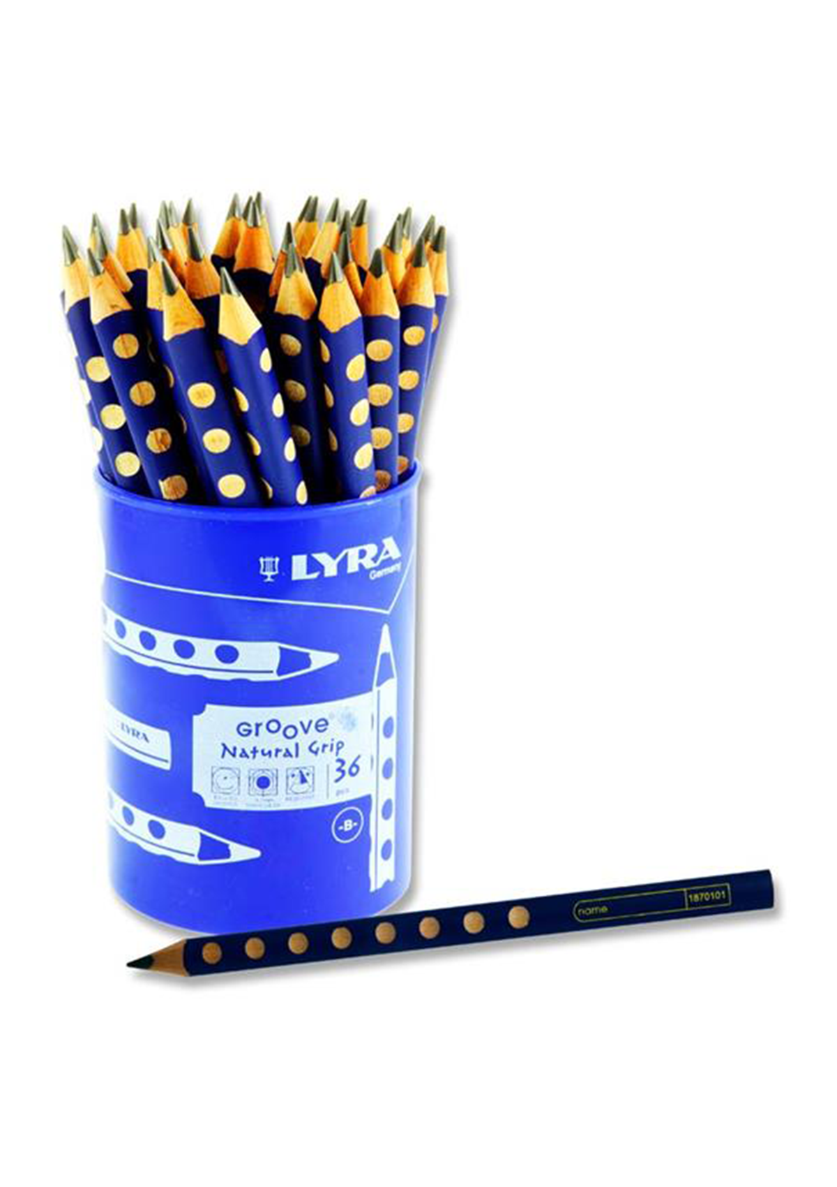 Groove Junior Natural Grip Pencil Cdu