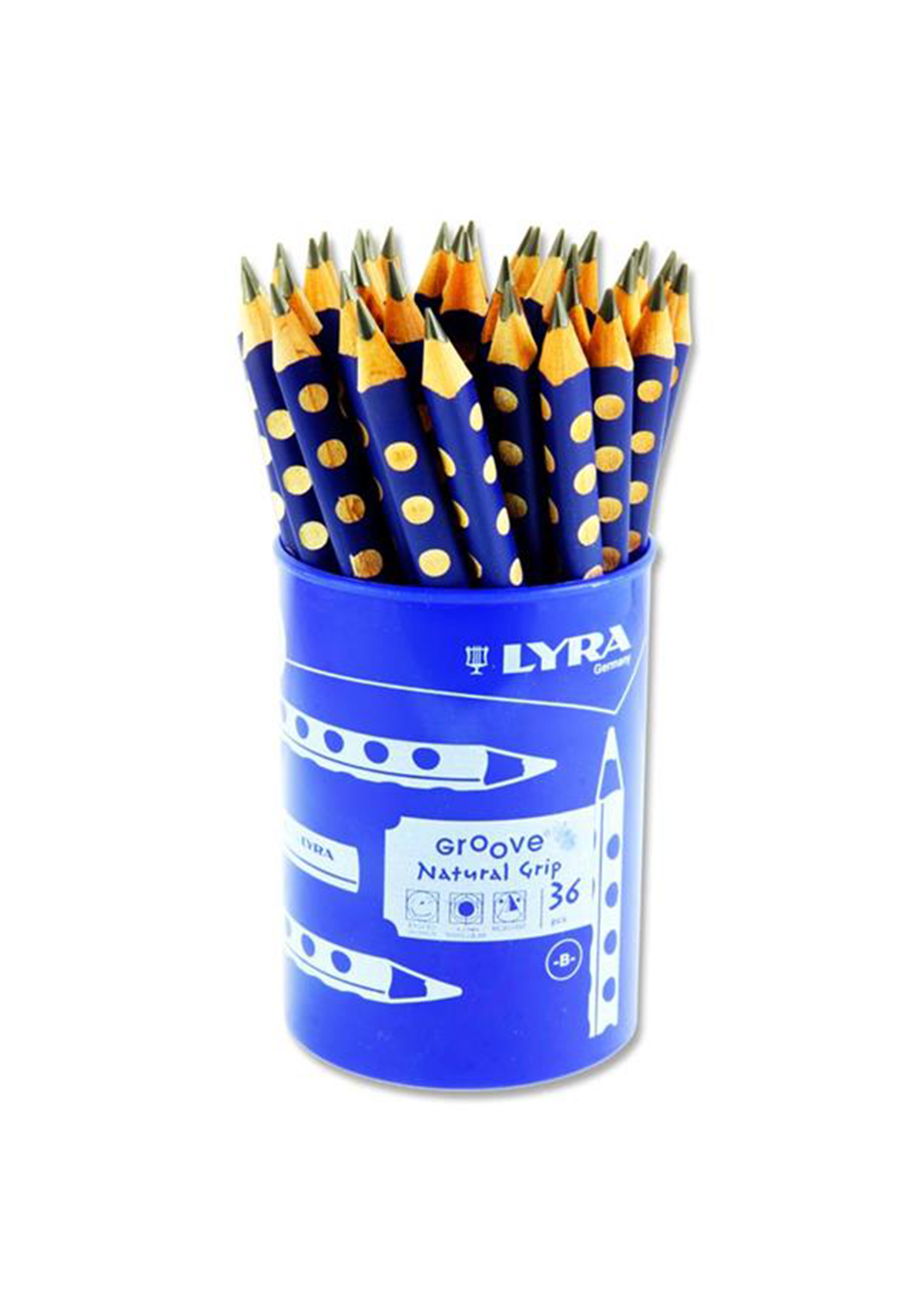 Groove Junior Natural Grip Pencil Cdu