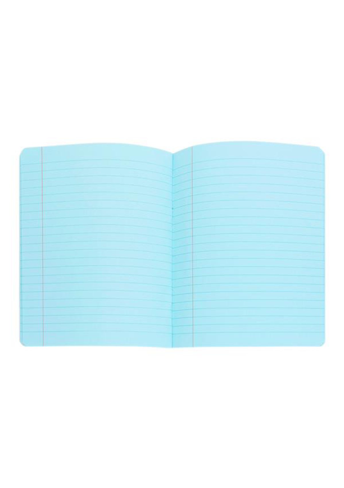 88Pg A11 Durable Cover Visual Memory Aid Copy Book - Blue