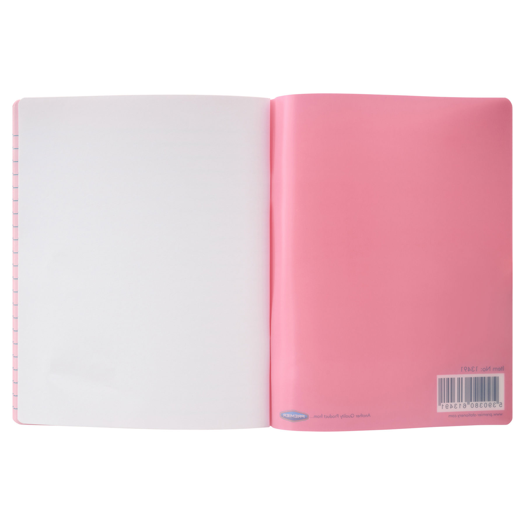 88Pg A11 Durable Cover Visual Memory Aid Copy Book - Pink