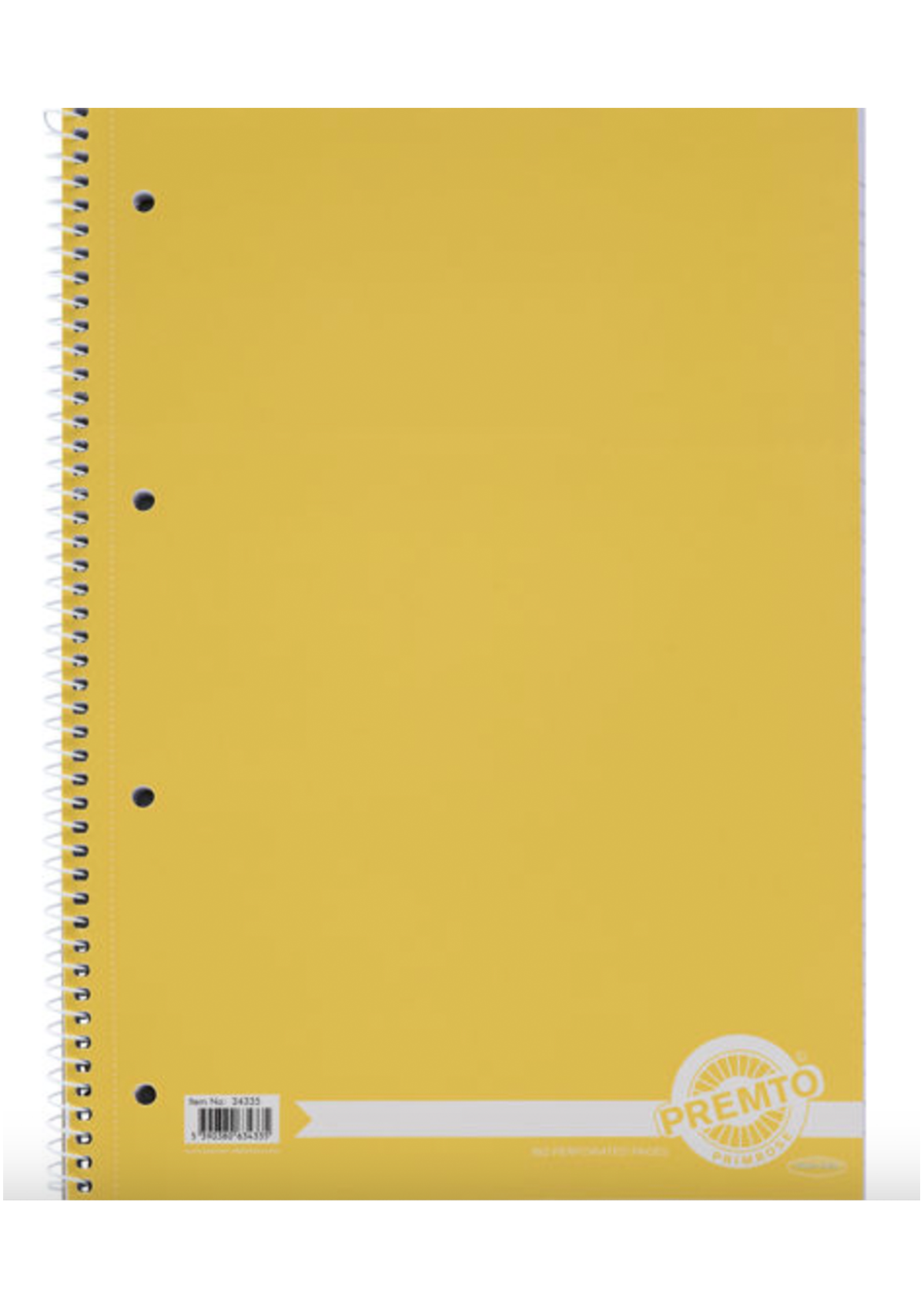 Pastel A4 160pg Spiral Notebook 5 Asst